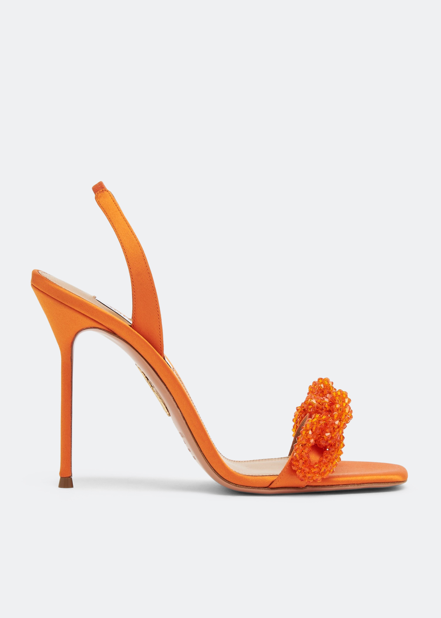 シューズ・サンダルその他 AQUAZZURA Woman High heel shoes Brown BYNMIDP1ASN C80 Aquazzura Tequila sandals for Women - Brown in Qatar | Level