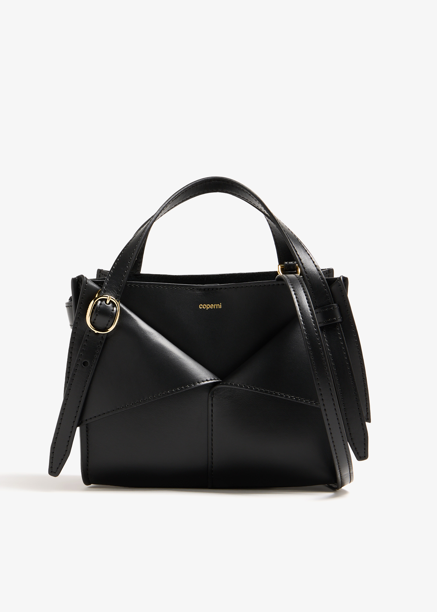 トートバッグ Coperni Mini Belt Bag - Coperni - Leather - Black COPBA77492BLACK_1743_b358790e-