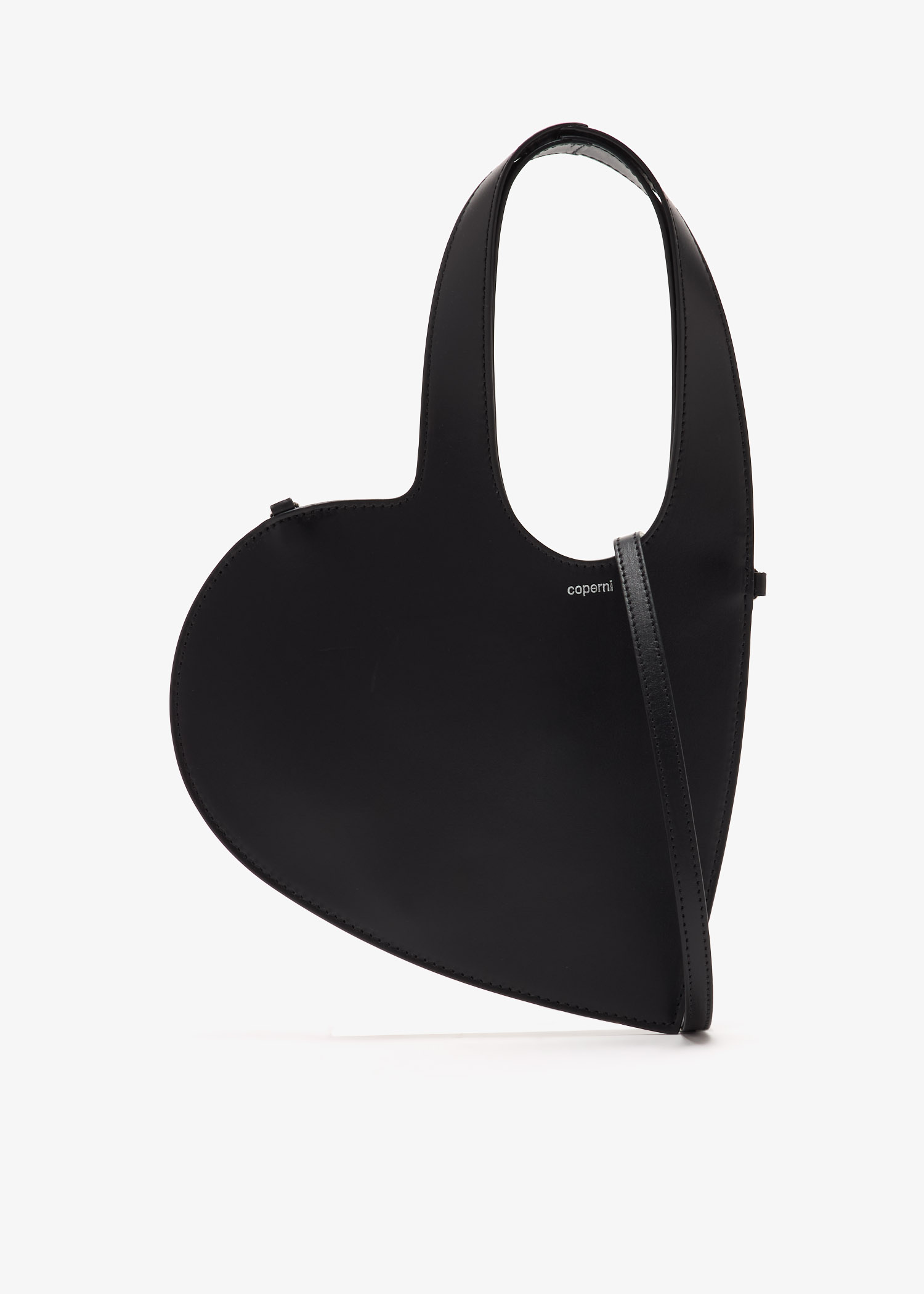 ショルダーバッグ・ポシェット Baby Heart Crossbody - Coperni - Leather - Black 28337457_57707922_1000.jpg