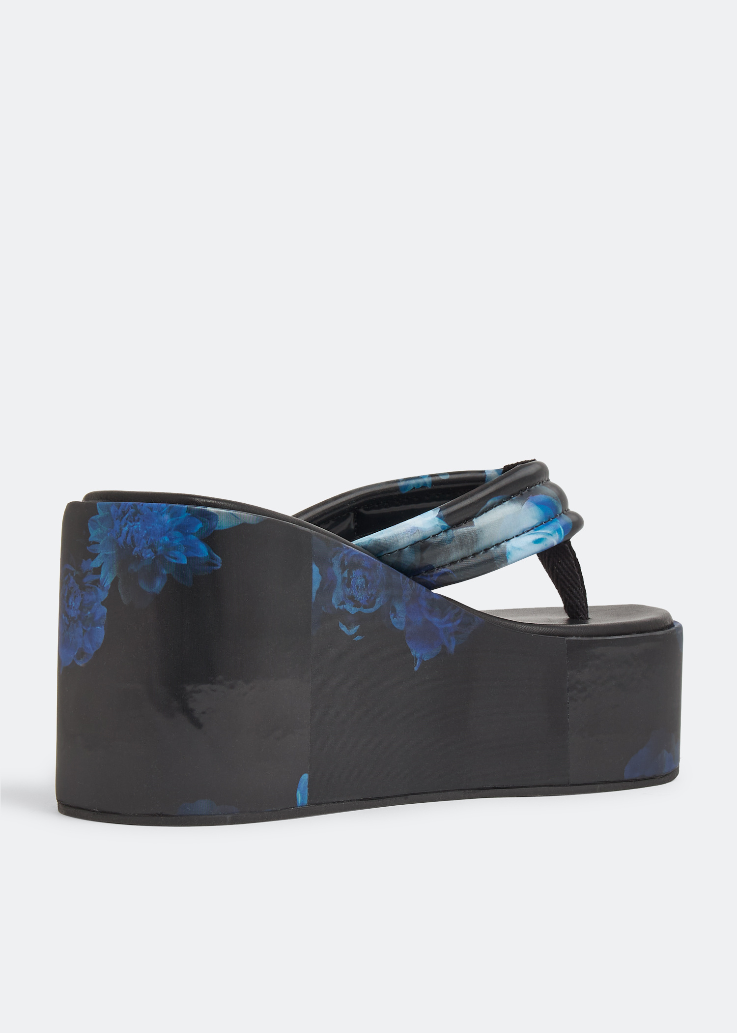 Coperni Branded wedge sandals for Women - Black in UAE