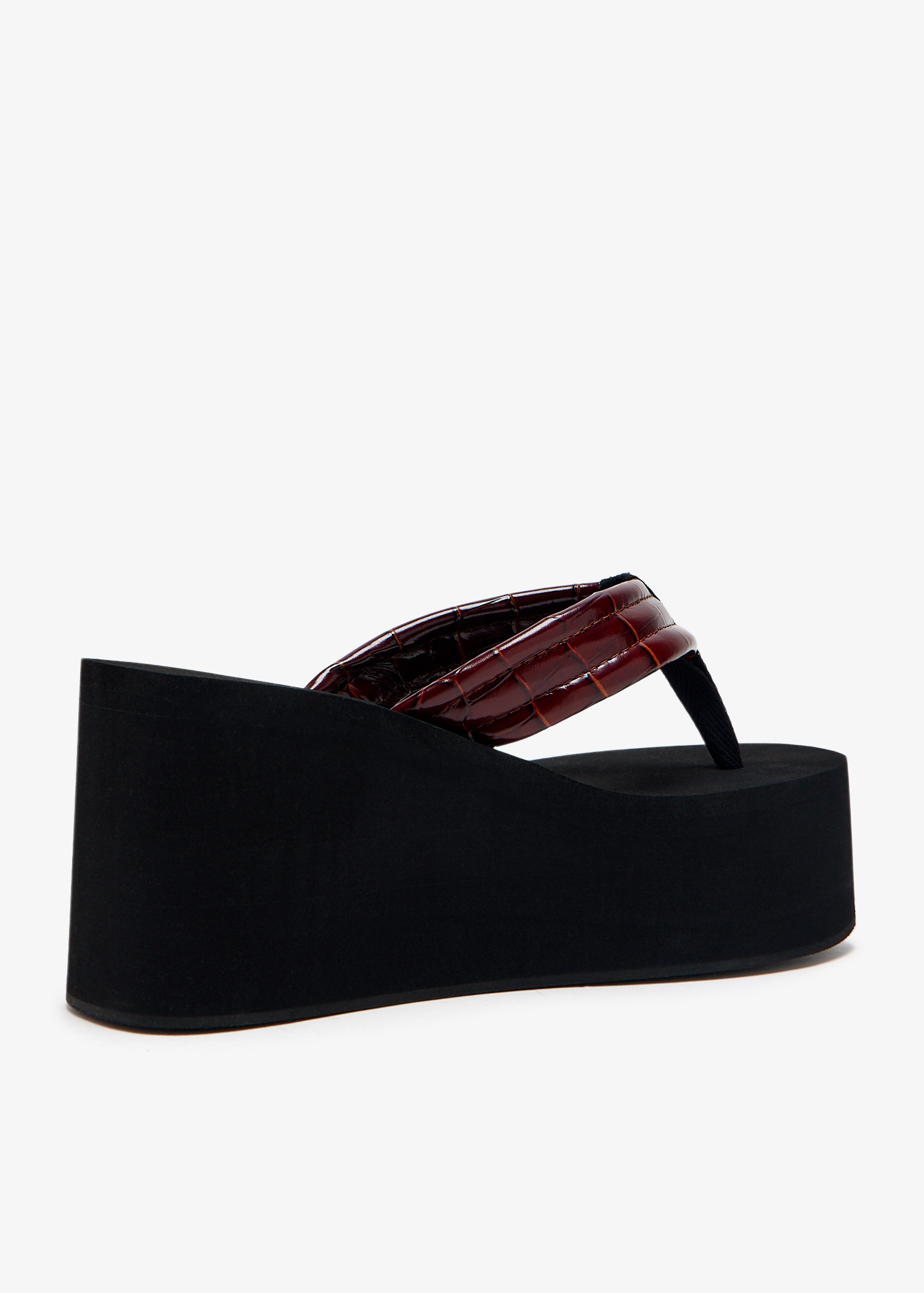 Coperni Branded wedge sandals for Women - Brown in UAE