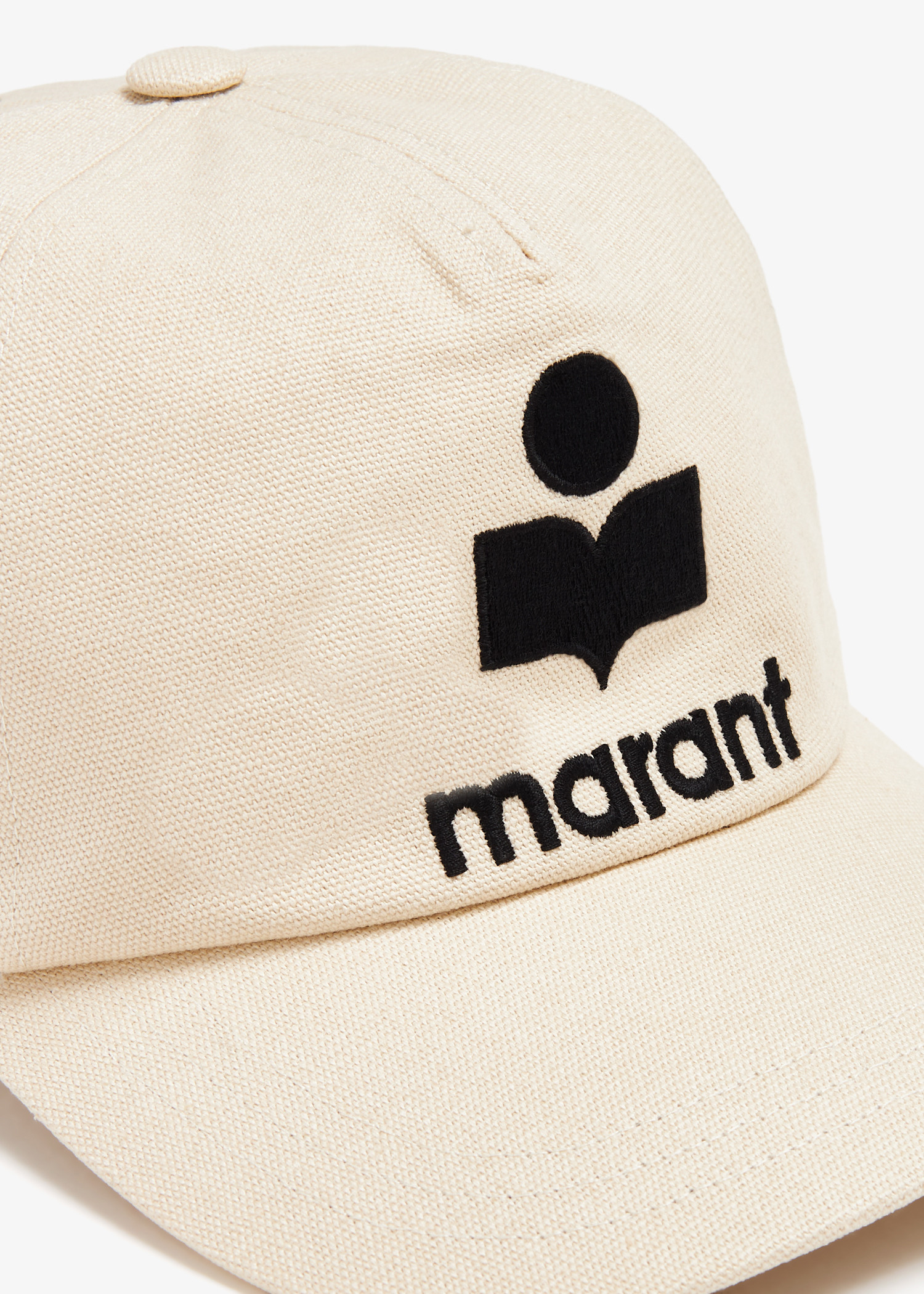 Isabel Marant Tyron logo cap for Women - Beige in UAE
