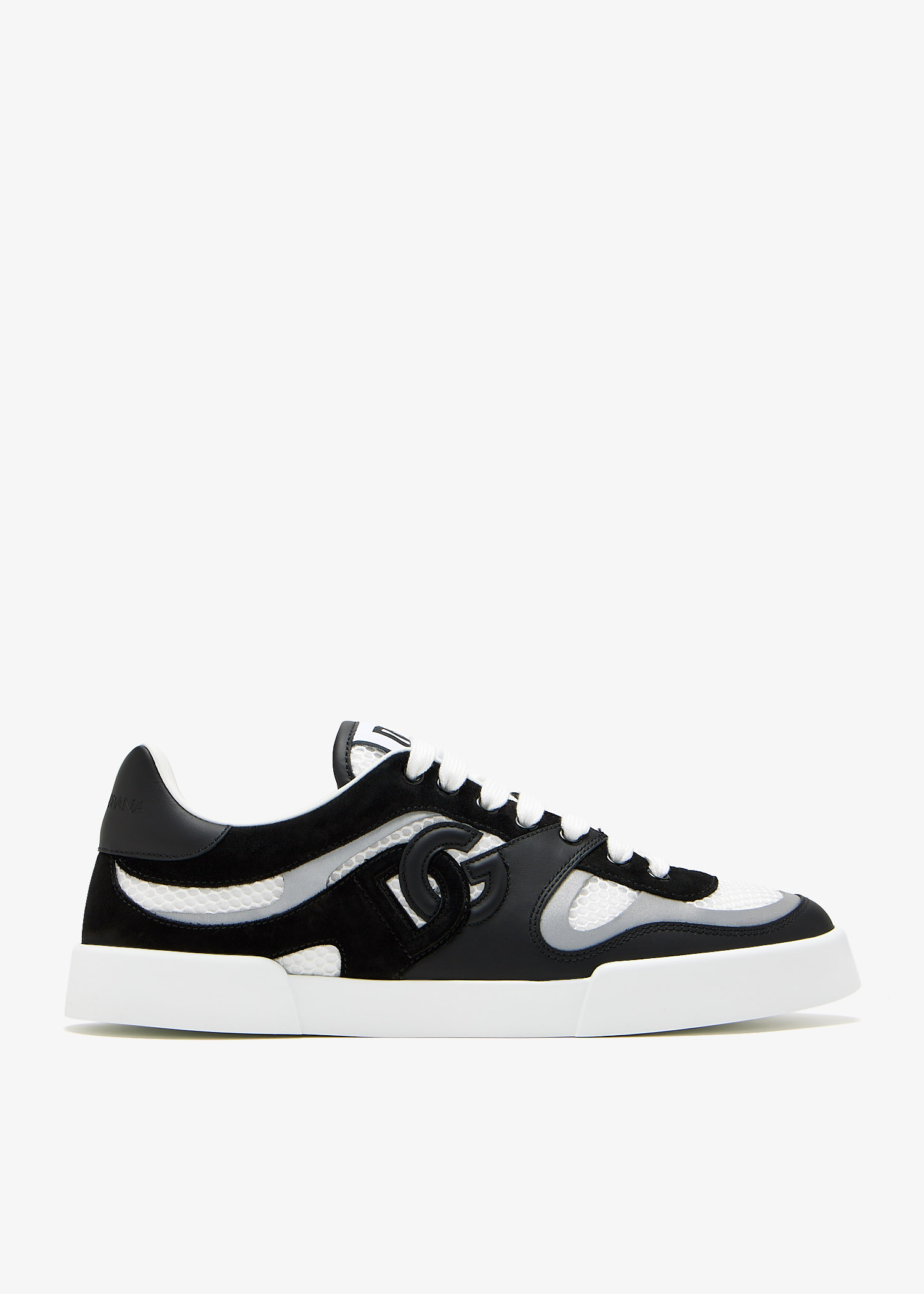 スニーカー Dolce & Gabbana Portofino Light Strobel sneakers Portofino light strobel sneakers in calfskin in Blue for Men