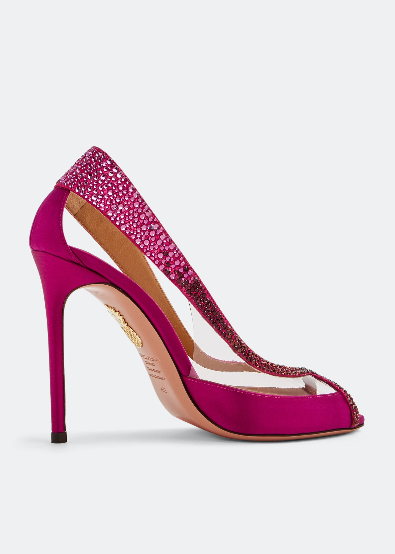 Aquazzura Champagne pumps for Women - Pink in UAE | Level Shoes