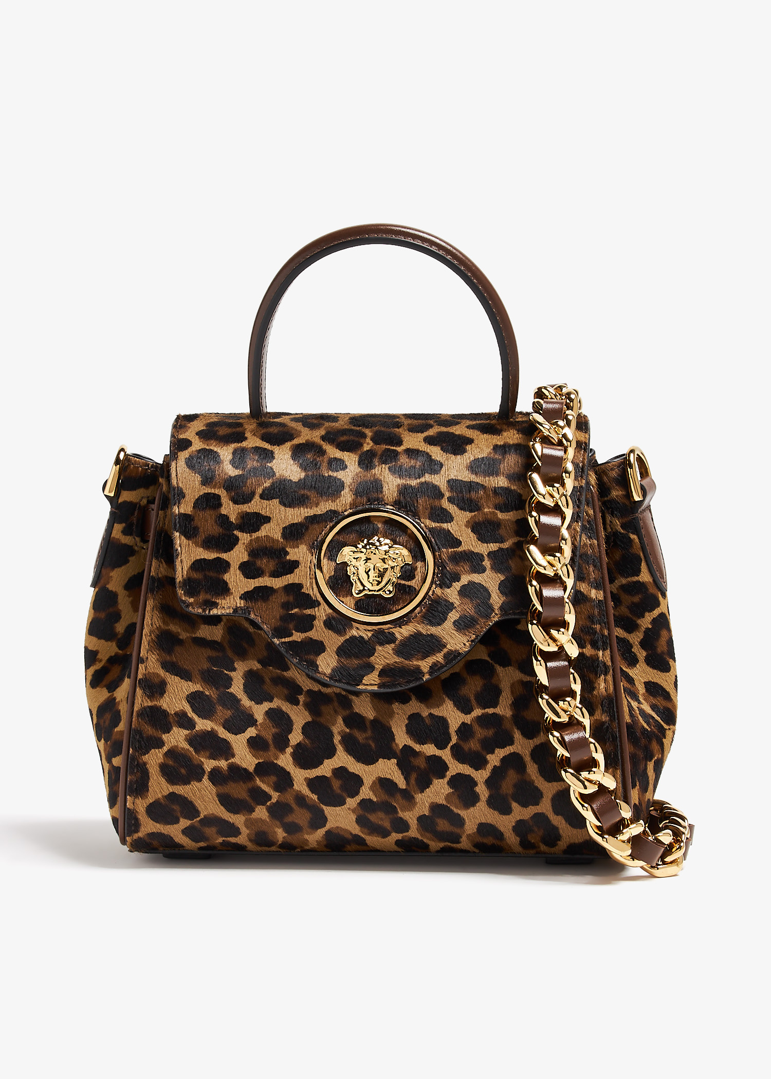 Versace La Medusa small handbag for Women - Animal Printed in USA