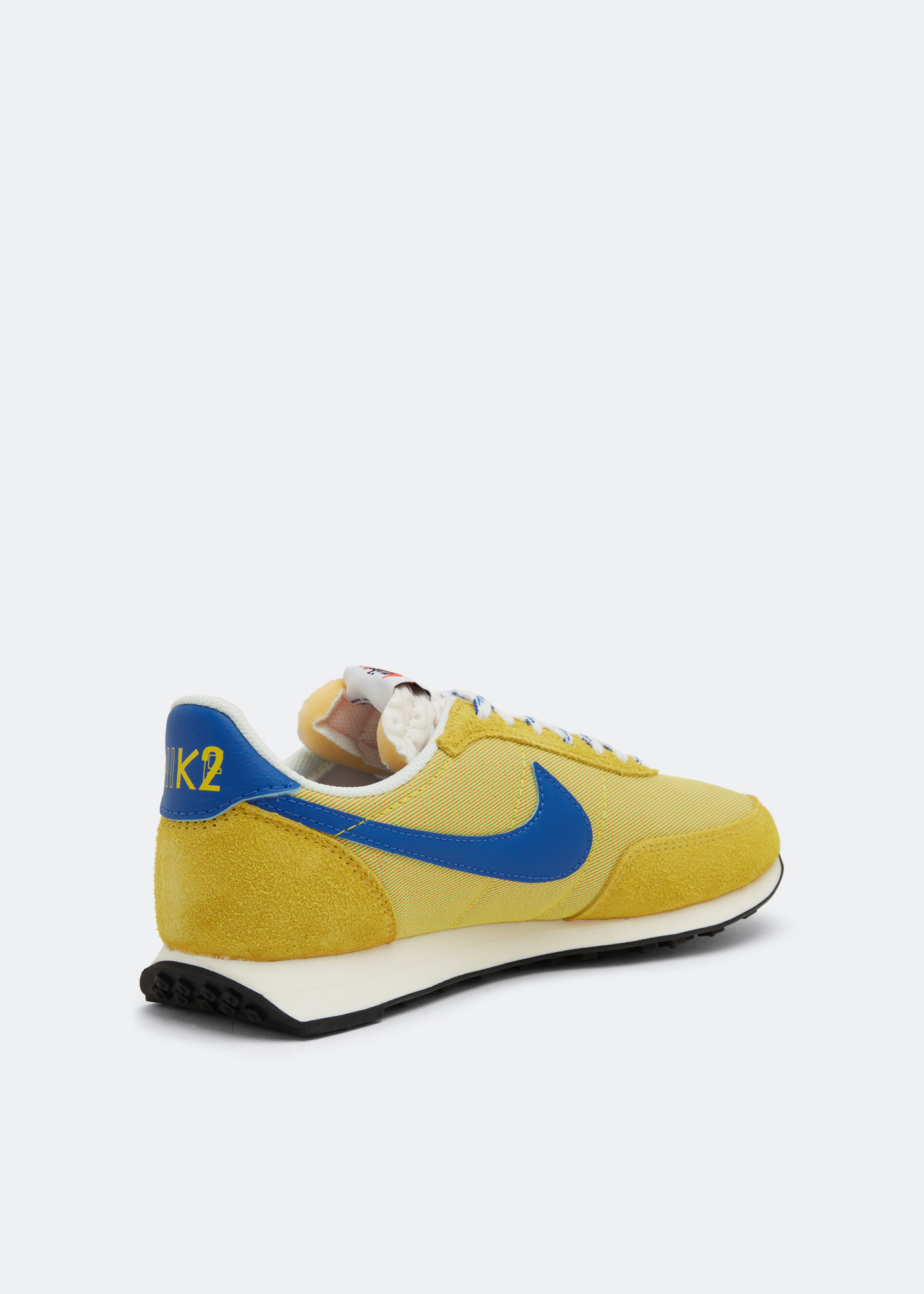 Nike Vintage 70s Nike Waffle Trainer Blue Nike Shoes With Yellow