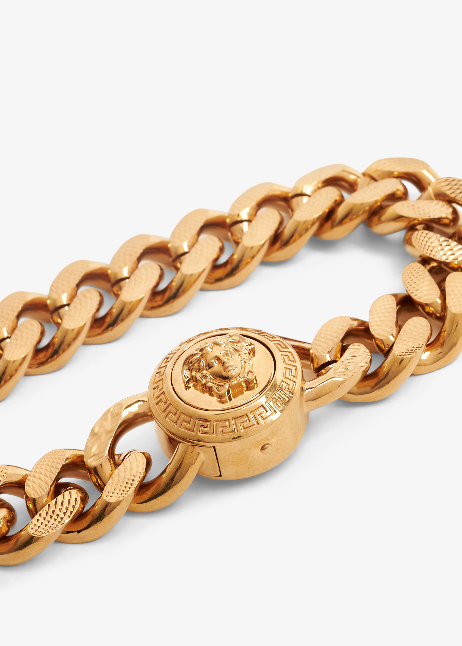 Versace Medusa chain bracelet for Men - Gold in UAE | Level