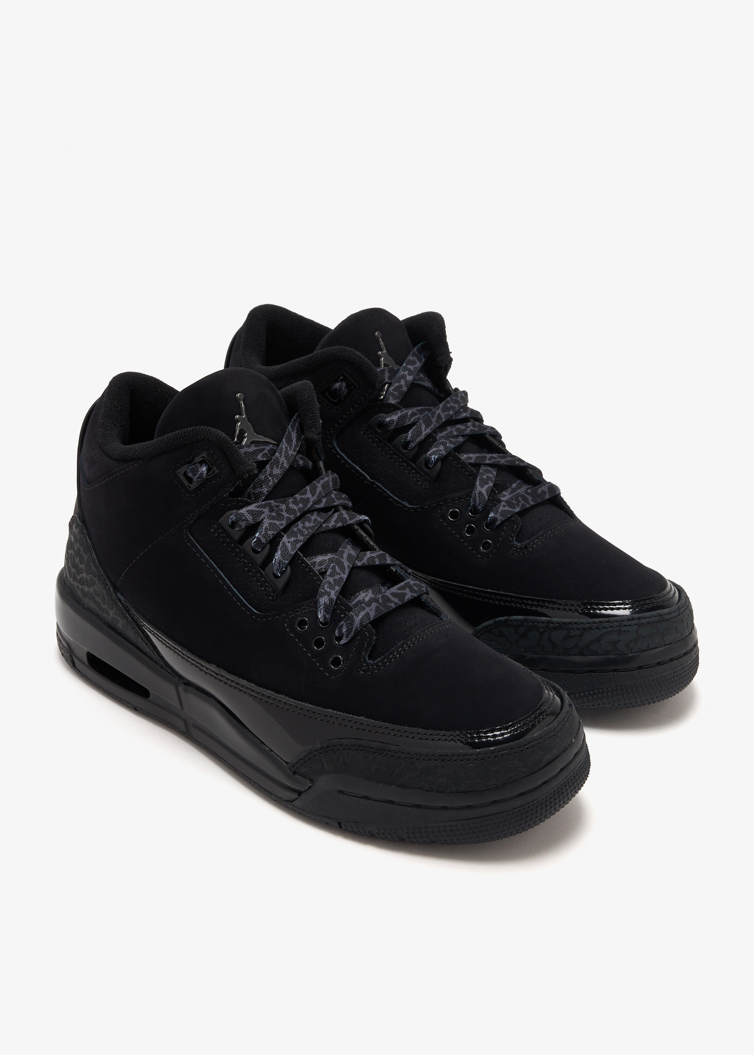 靴 Nike Air Jordan 3 Retro \"Black Cat\" 28cm Jordan 3 Retro Black Cat (2025) Men's - CT8532-001 - US