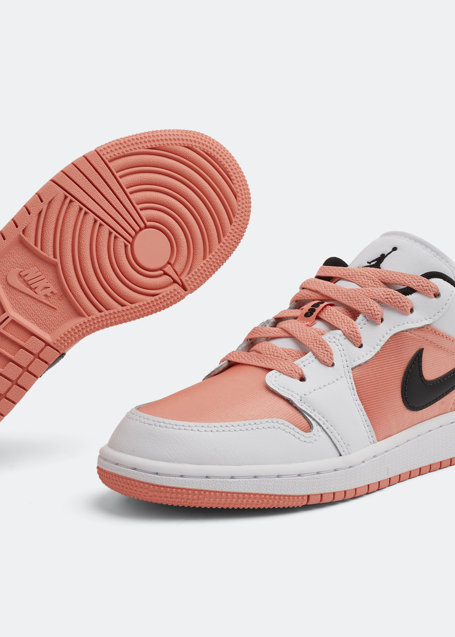 Light Arctic Pink Brown Pink Orange Jordan Nike Air Jordan Low