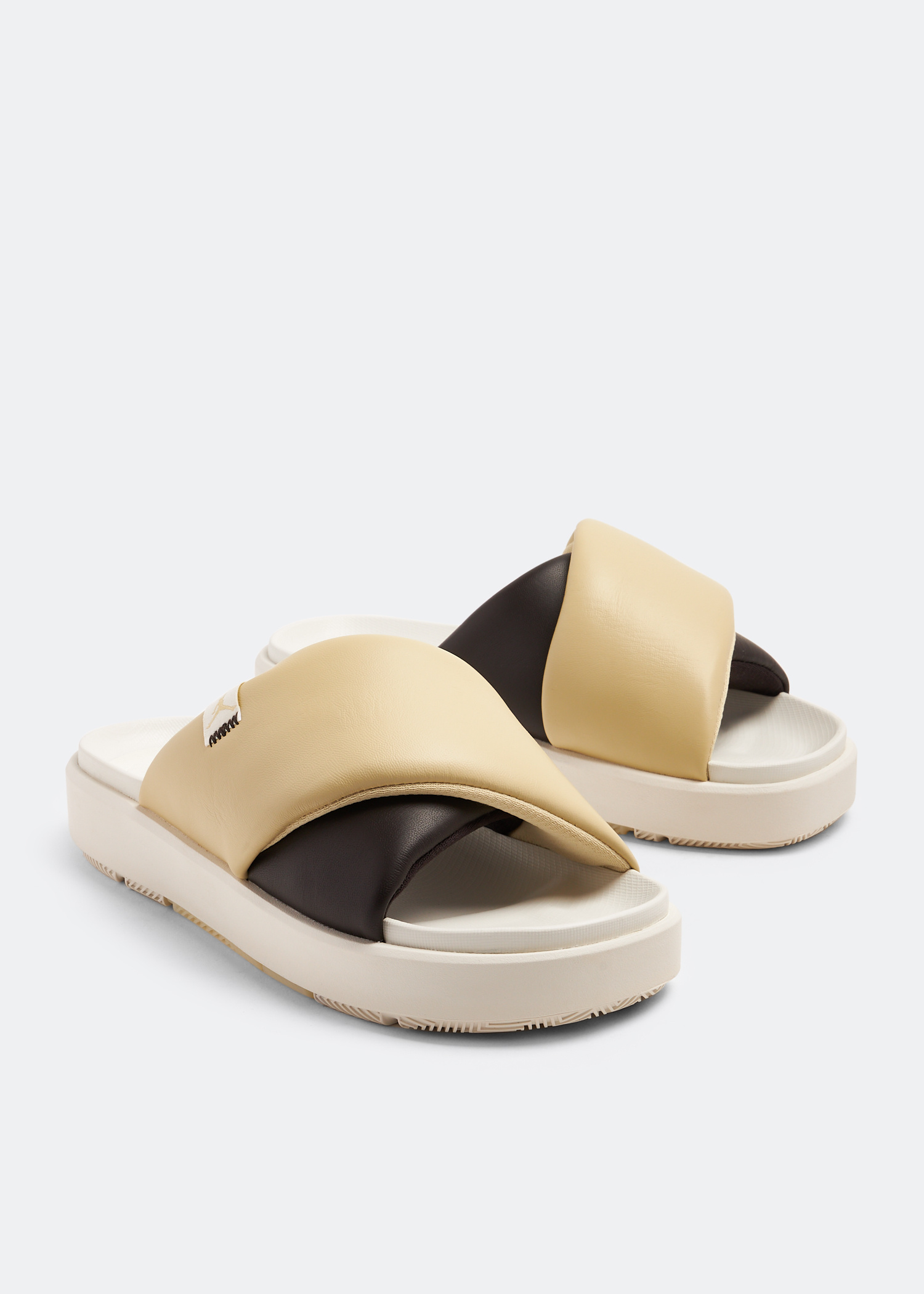 Nike Jordan Sophia slides for Women - Beige in UAE | Level Shoes