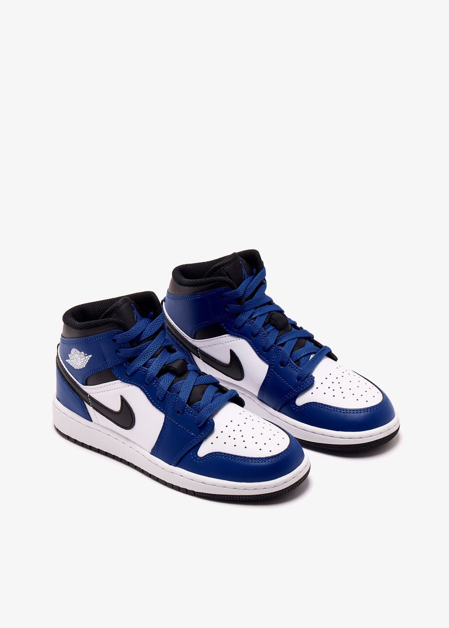 Nike Air Jordan 1 Mid sneakers for Girl - Blue in USA | Level Shoes