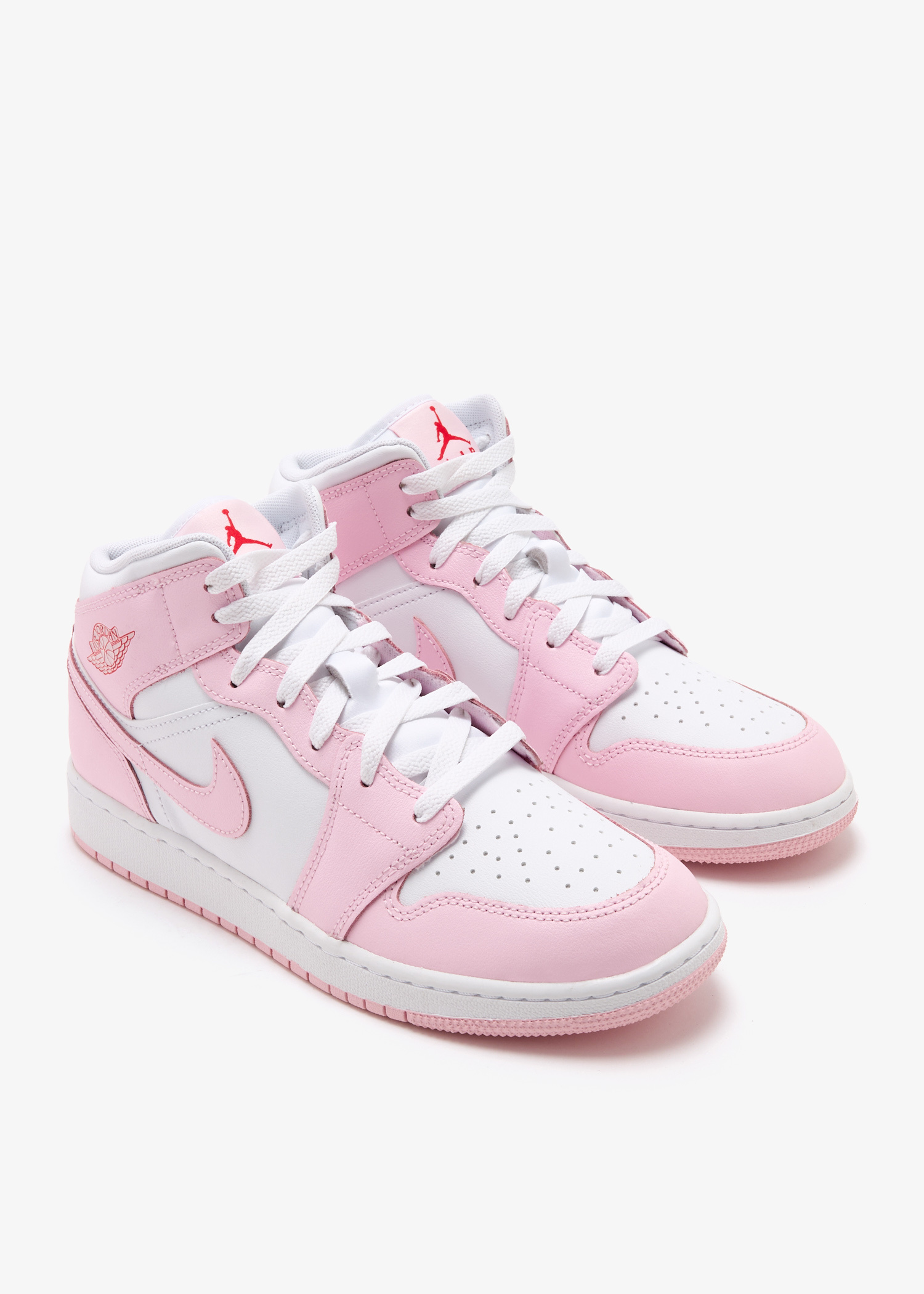 NIKE★AIR JORDAN 1 Mid PINK   N305 Amazon.com | Air Jordan 1 Mid Women's Shoes (BQ6472-620