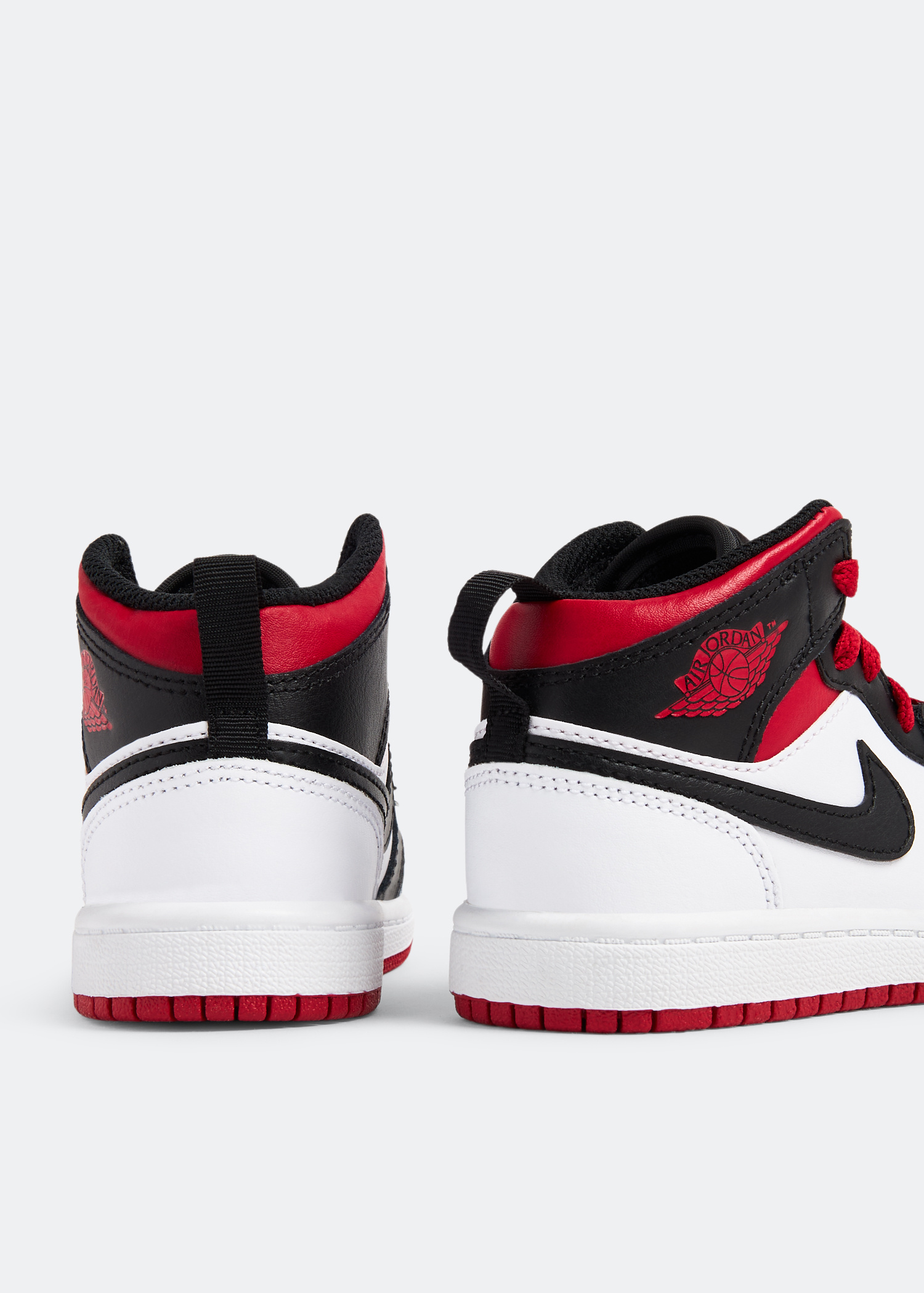Nike Jordan High-Top 312neakers in White, Brown and Black with Red Accents Nike Air Jordan 1 Low SE GS AJ1 Dark Pony Kids Youth Casual  main image 2