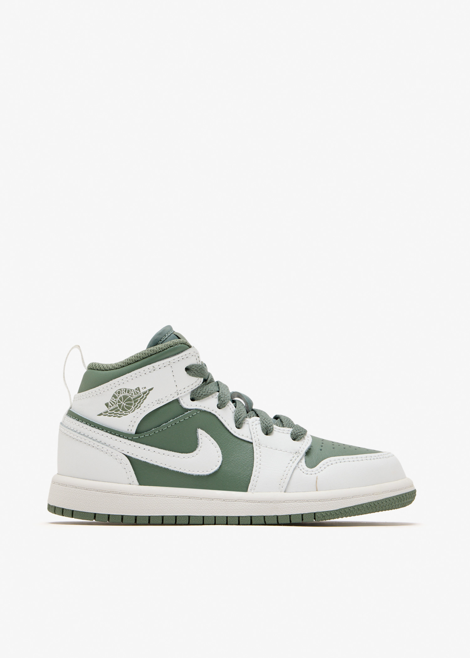Nike Jordan 1 Mid sneakers for Girl - Green in USA | Level Shoes