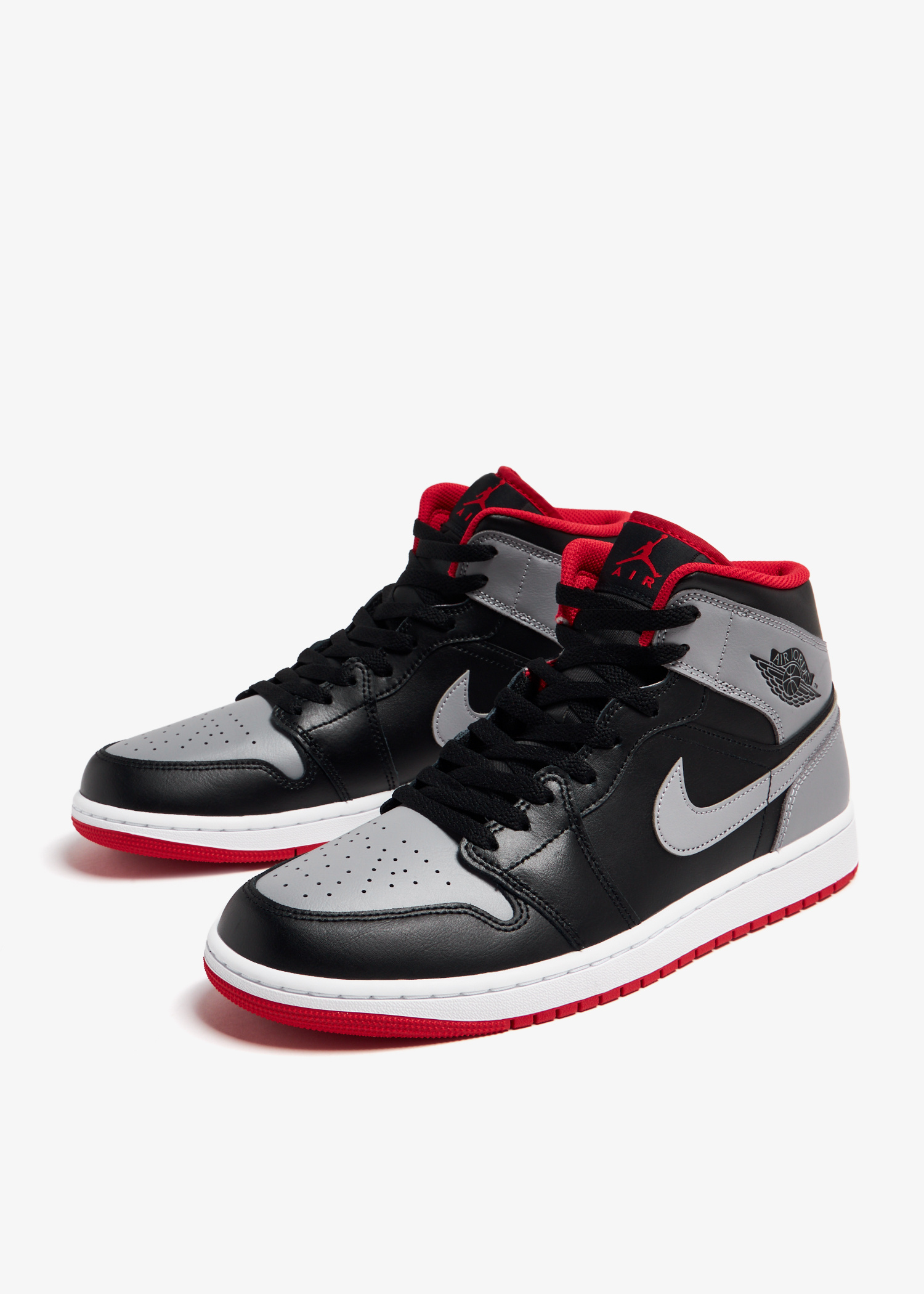 NIKE☆AIR JORDAN 1☆MID☆BRED☆26.5cm 【公式通販】