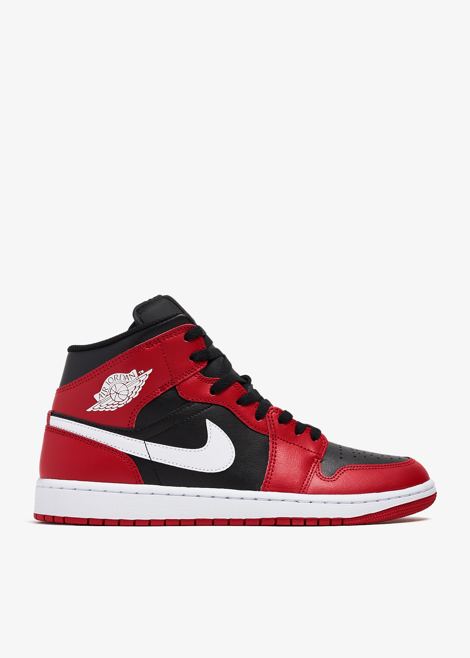 Nike Air Jordan 1 Mid sneakers for Men - Red in Oman | Level Shoes