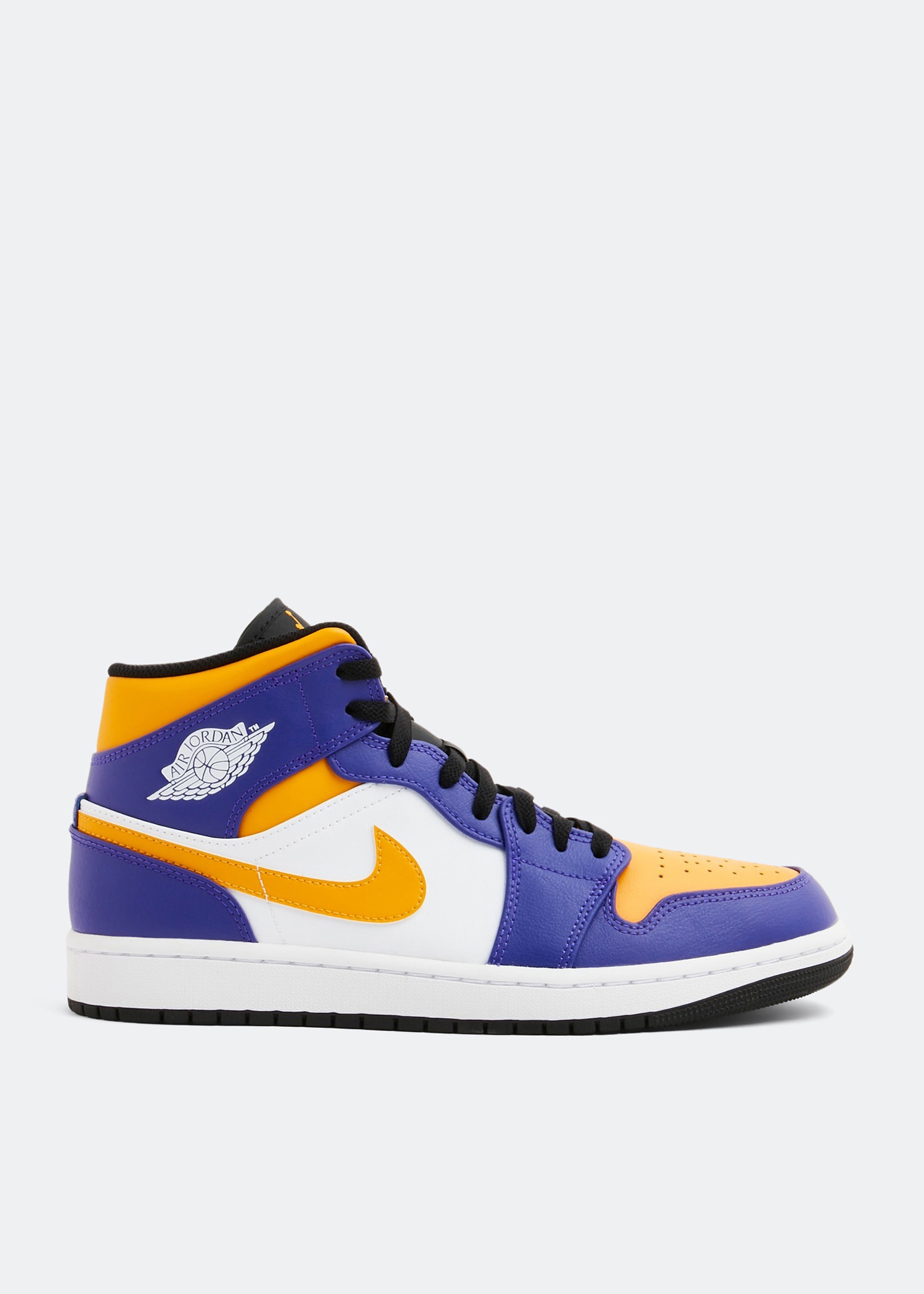 シューズ(男性用) Air jordan 1 mid Lakers Jordan Air Jordan 1 Mid “Lakers” スニーカー | パープル