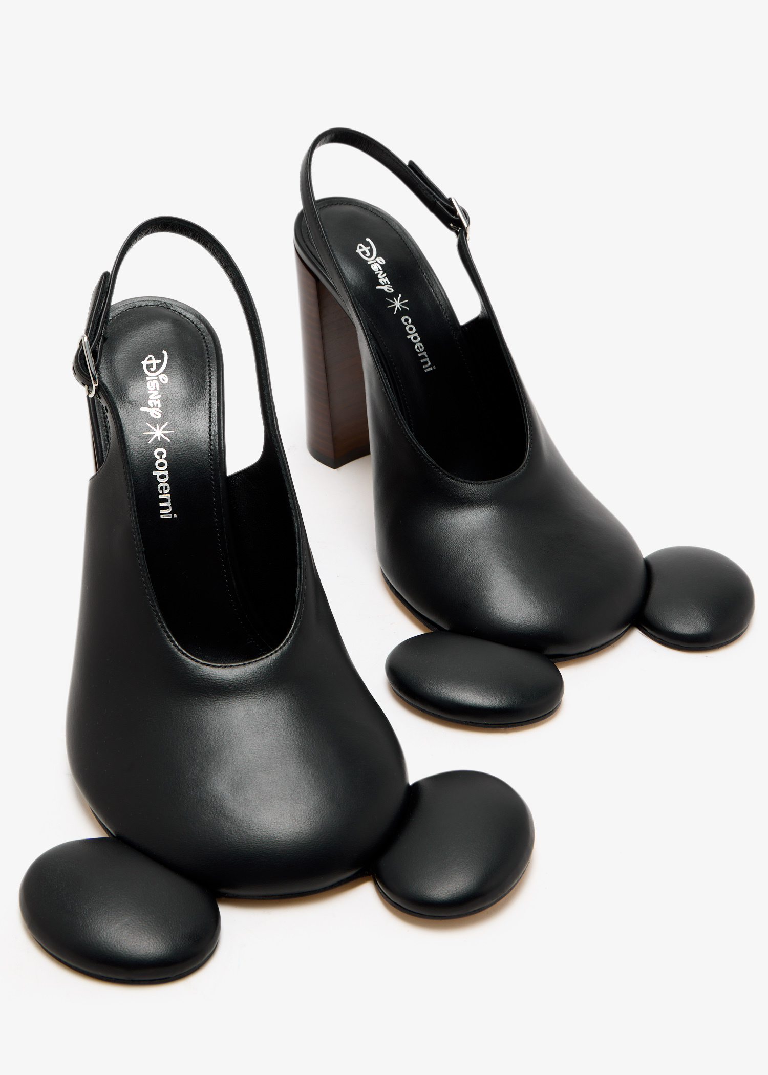 【関税込み】Coperni ブラック Disney Mickey ヒール Coperni x Disney Mickey slingback pumps for Women - Black in