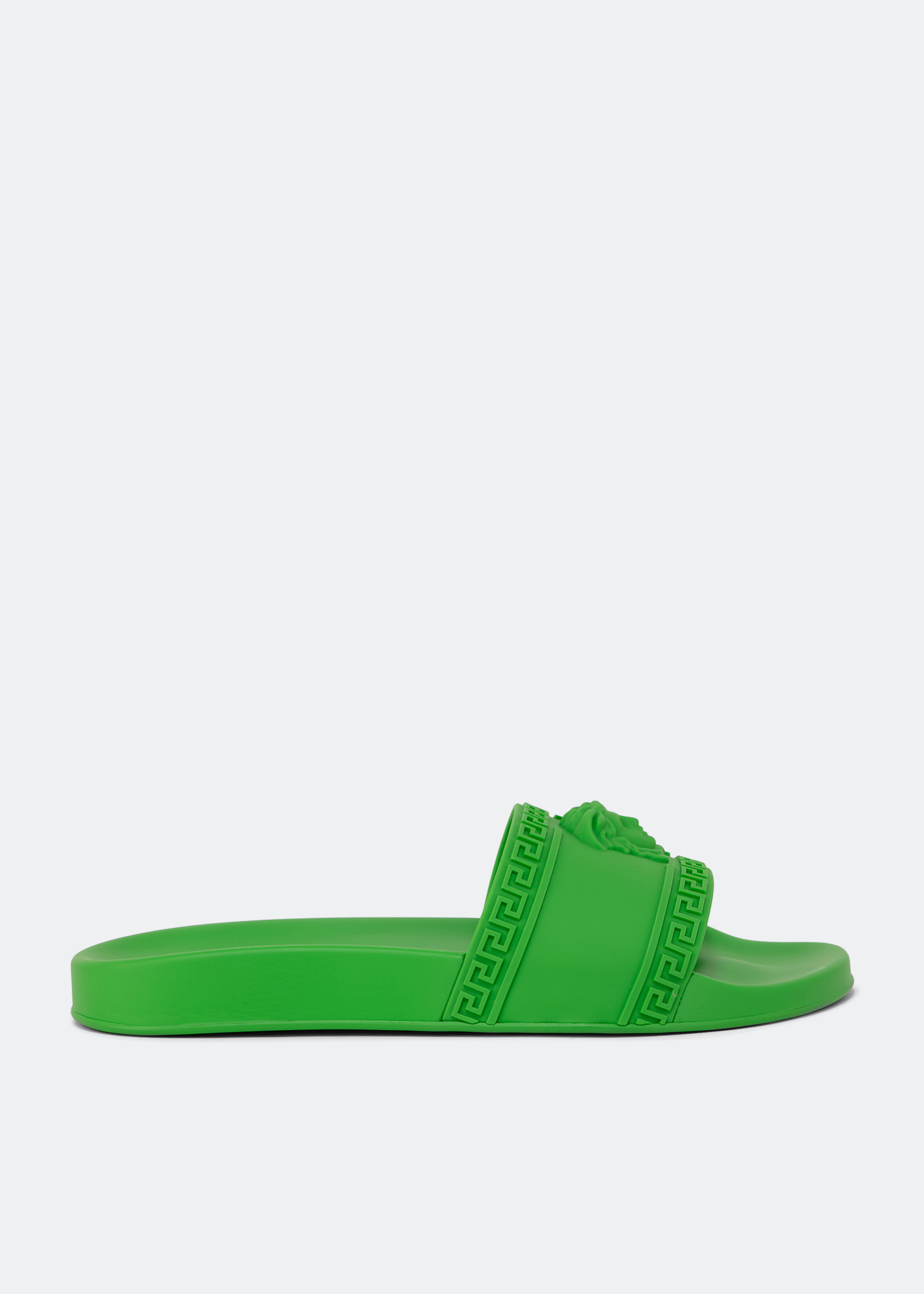 【Versace】RUBBER SLIDES◆10187891A10983 Versace Jeans Couture Rubber slides with print | Women's