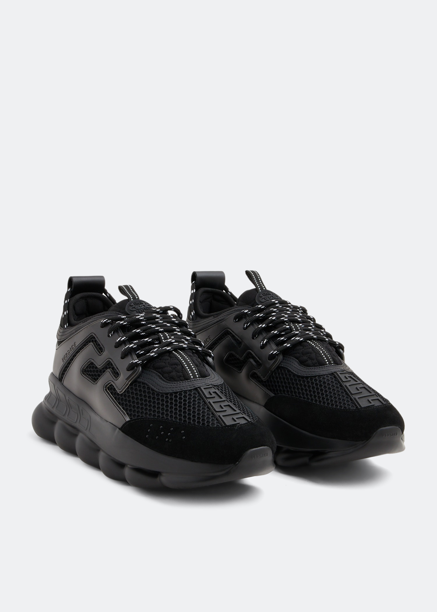 Versace Chain Reaction sneakers for Men - Black in USA | Level Shoes