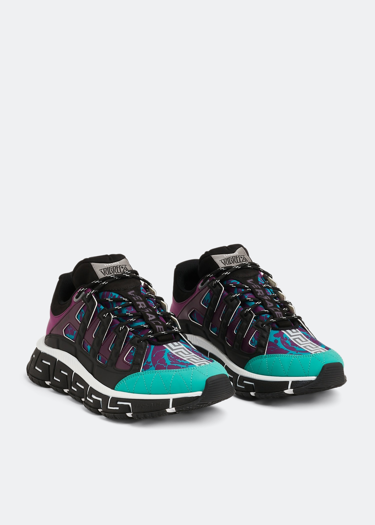 Versace Trigreca sneakers for Men - Purple in USA | Level Shoes