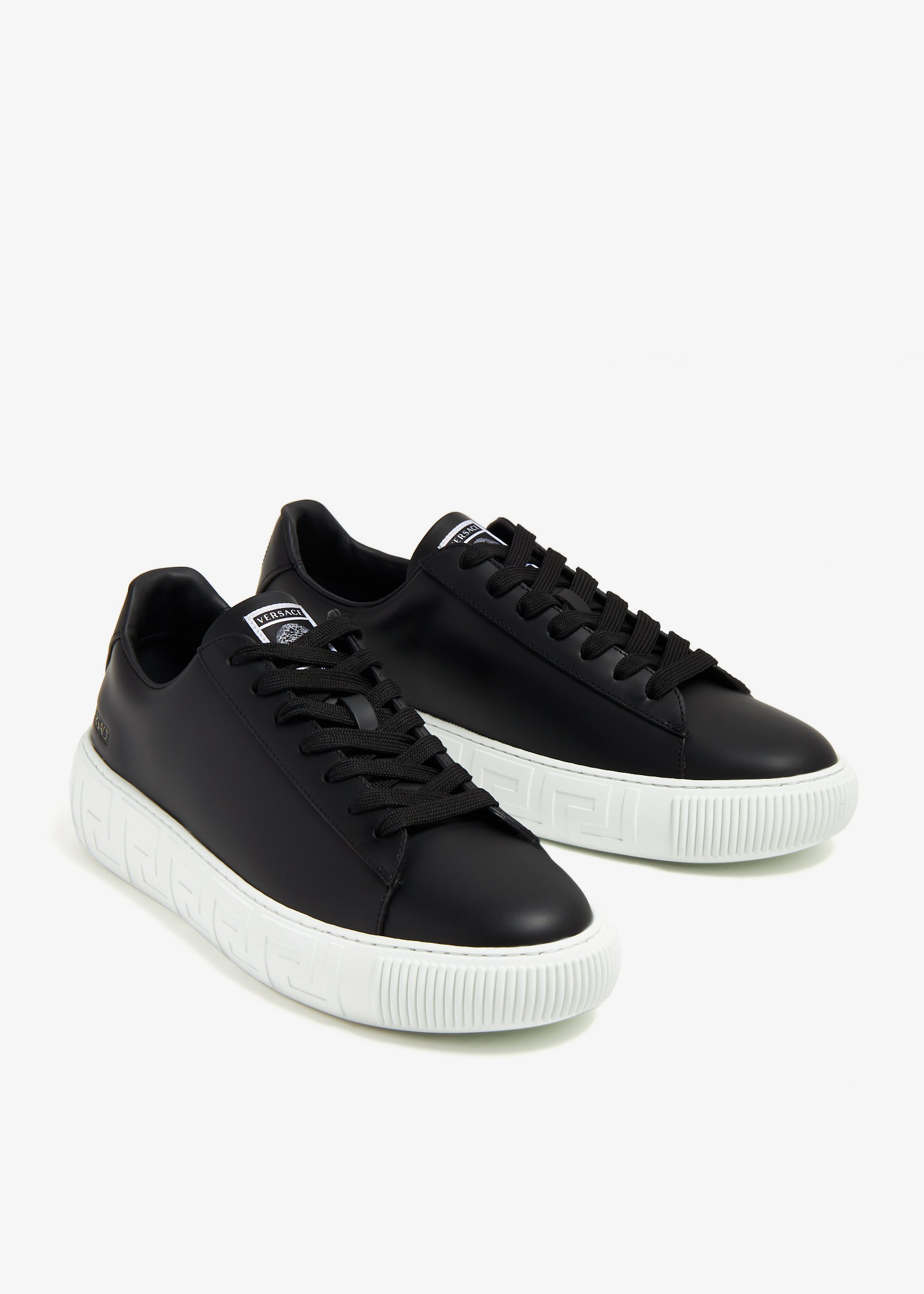 degu① Versace Greca sneakers for Men - Brown in UAE | Level Shoes