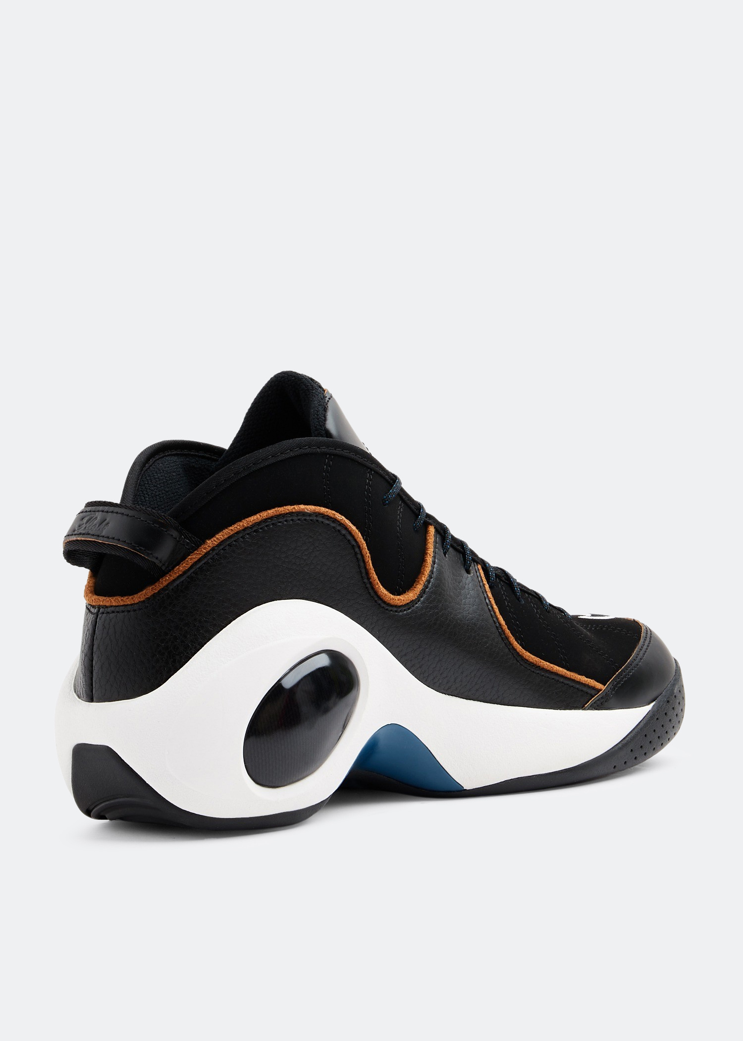 シューズ(男性用) Nike Air Zoom Flight 95 \"Black llic Nike Air Zoom Flight 95 Black Metallic Silver Men's - 806404
