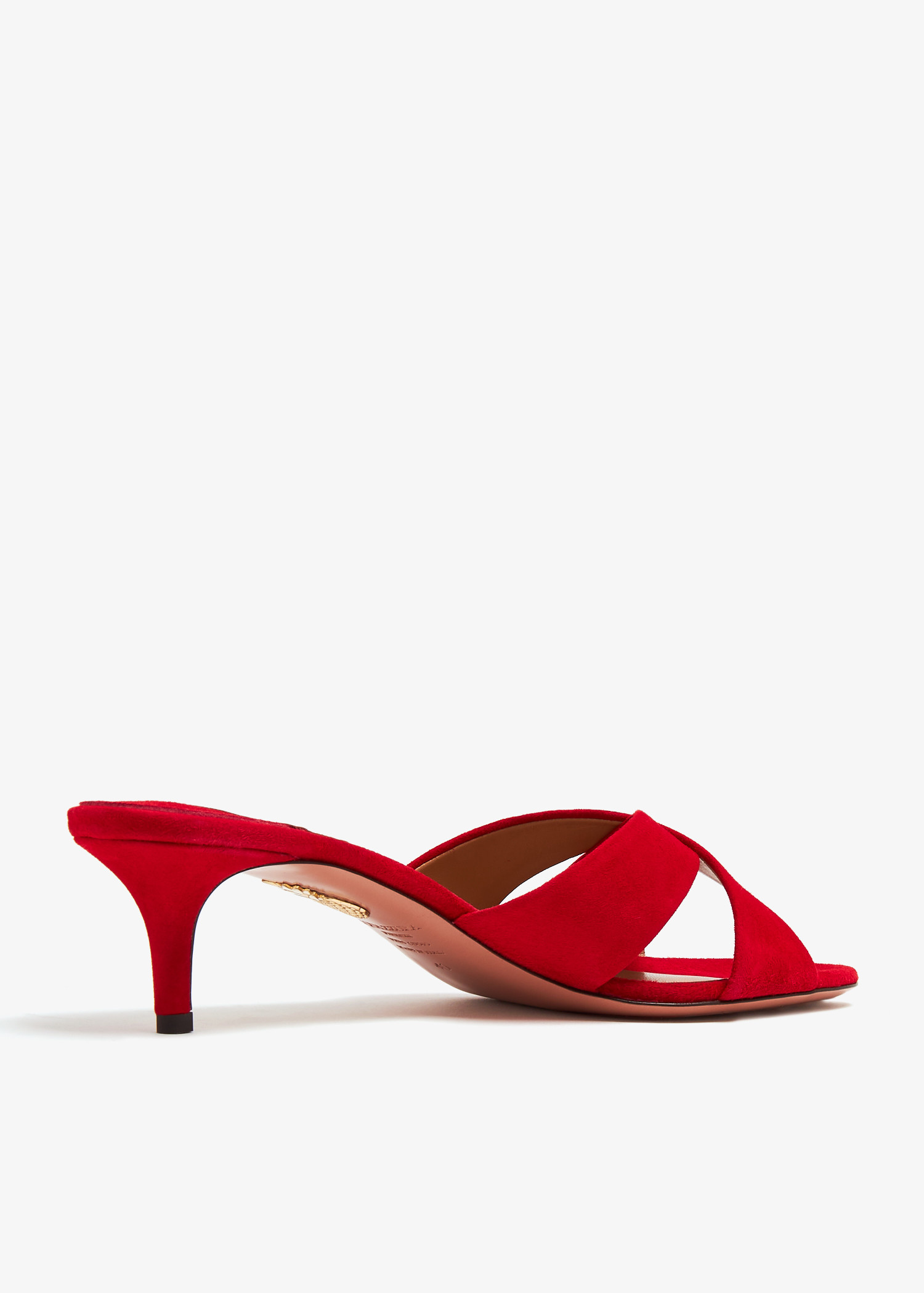 Aquazzura Divine 50 mules for Women - Red in UAE | Level Shoes