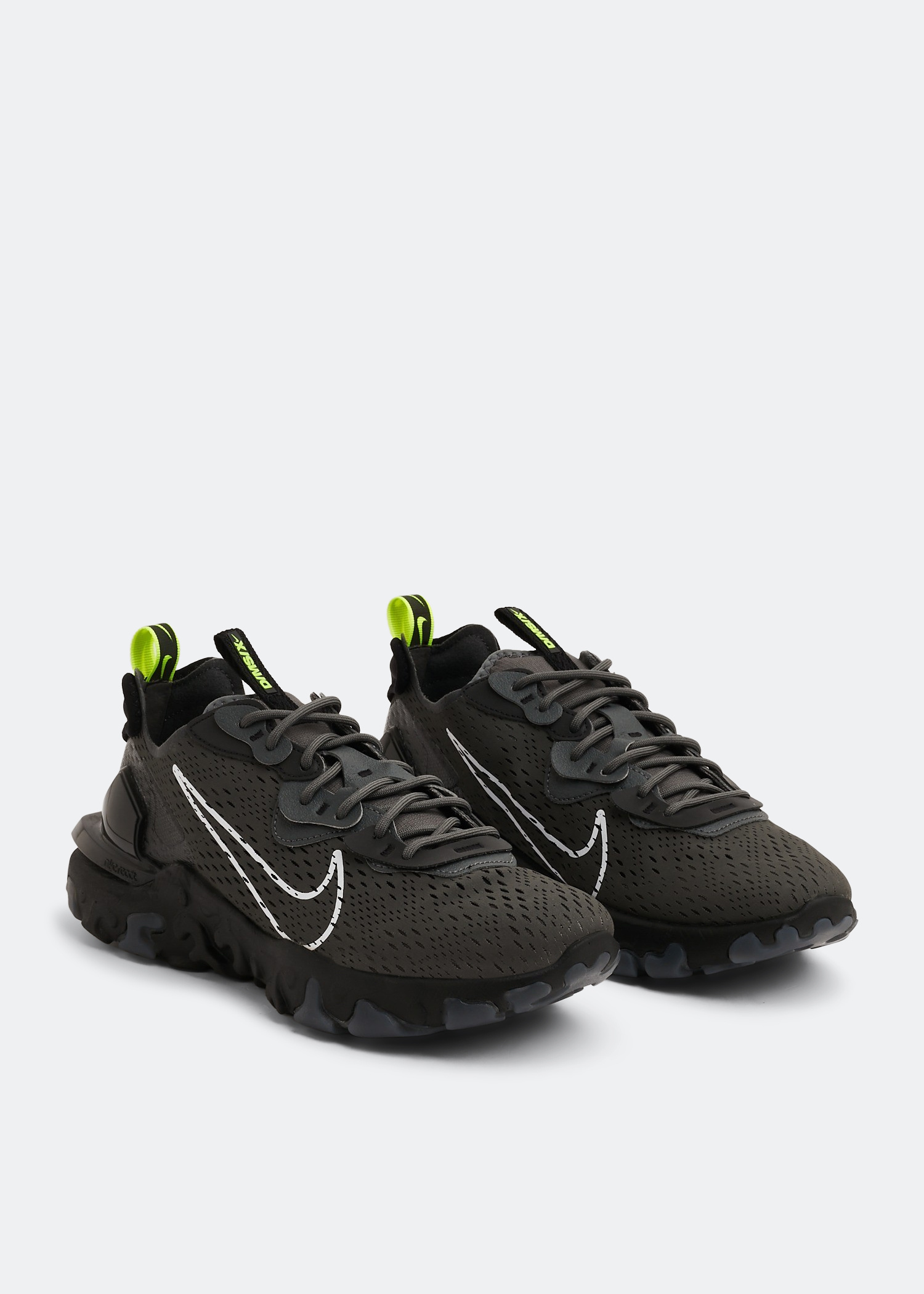 Nike React Vision Sneakers for Men - Black in USA | Level Shoes