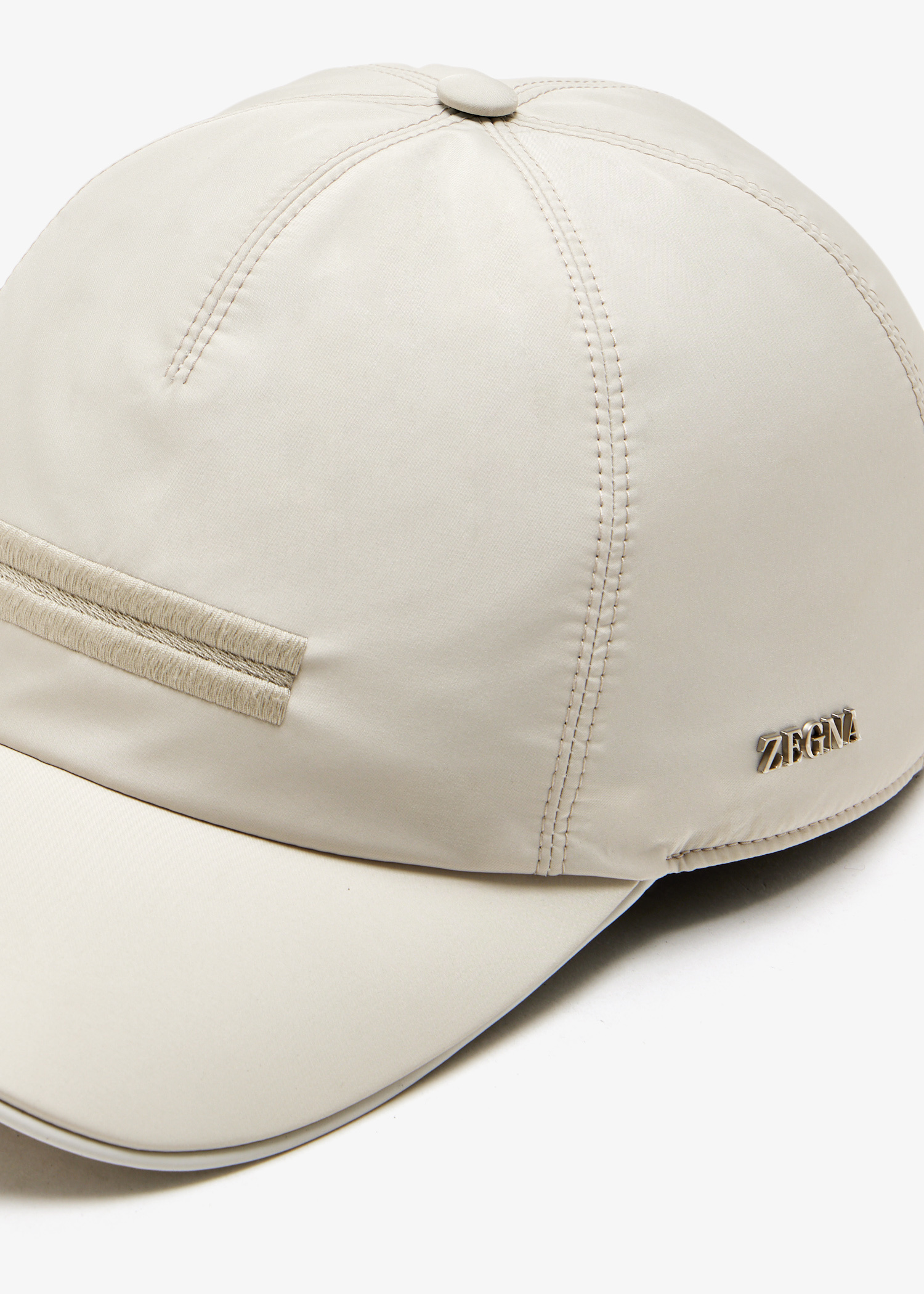 ZEGNA Technical fabric baseball cap for Men - White in UAE | Level