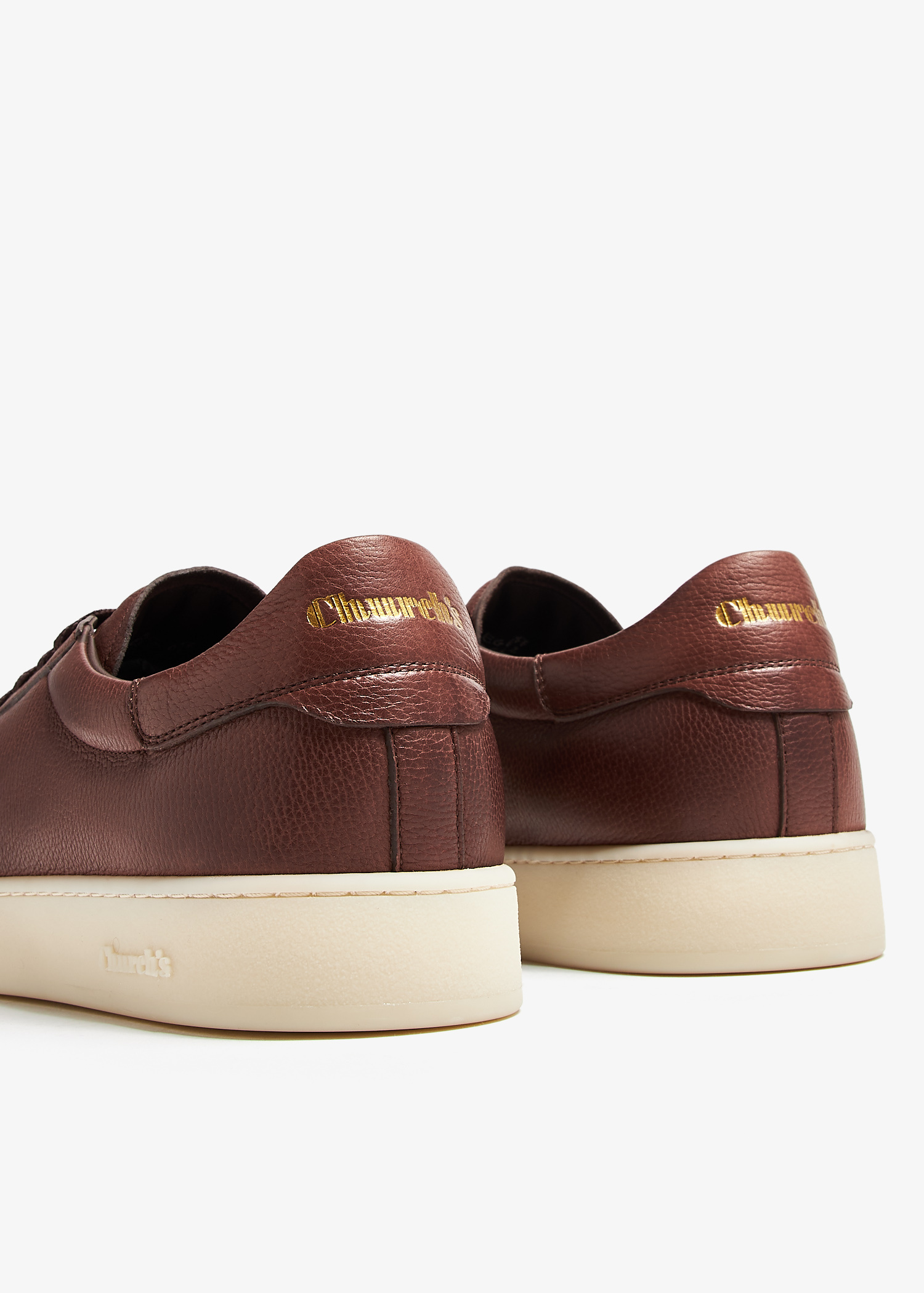VIP【関税送料無料】希少 CHURCH'S TAN LEATHER SNEAKERS Church's Leather Sneakers | White | FARFETCH
