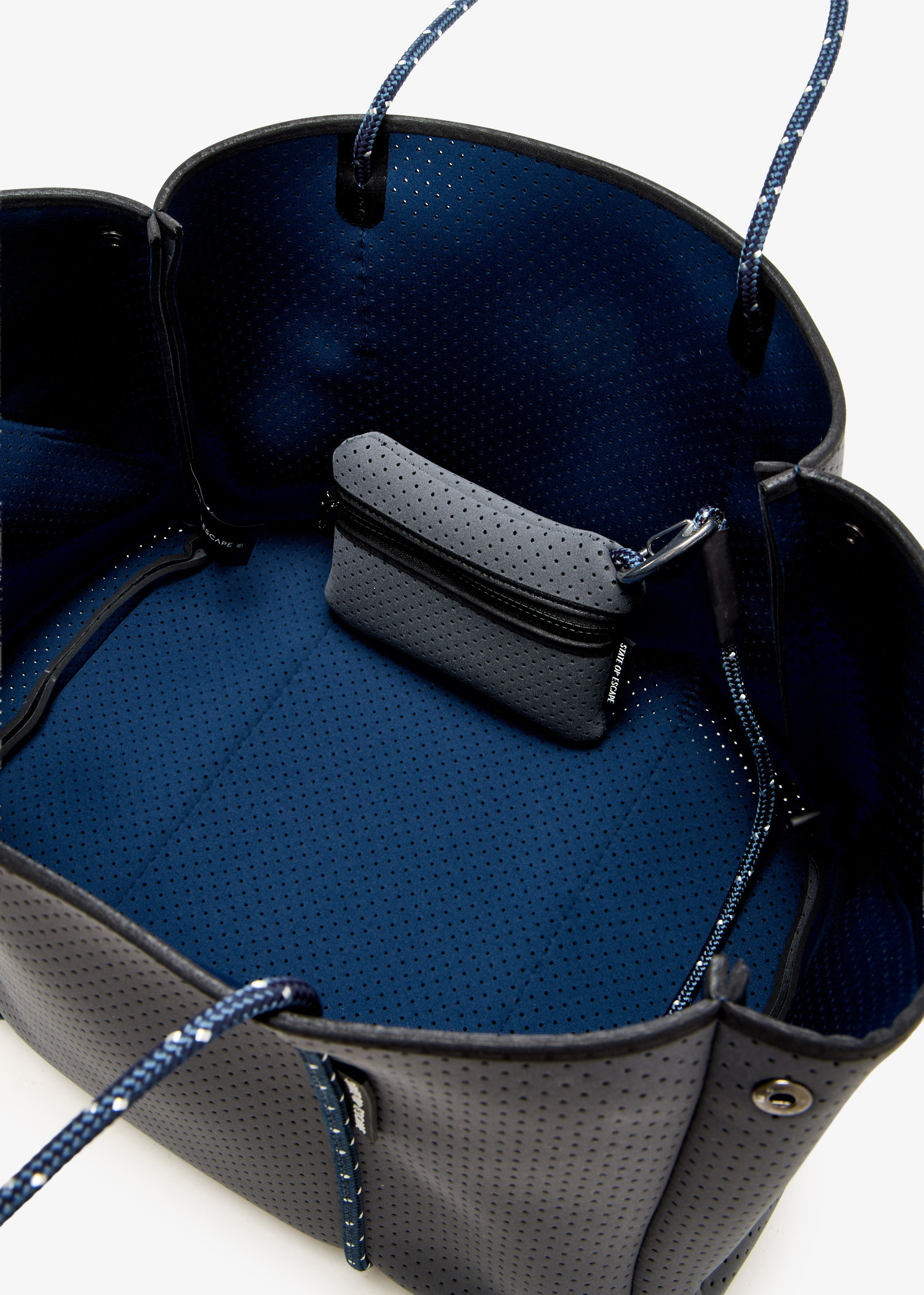 新品未開封 Scoop and Escape Large Tote navy Product Pick Of