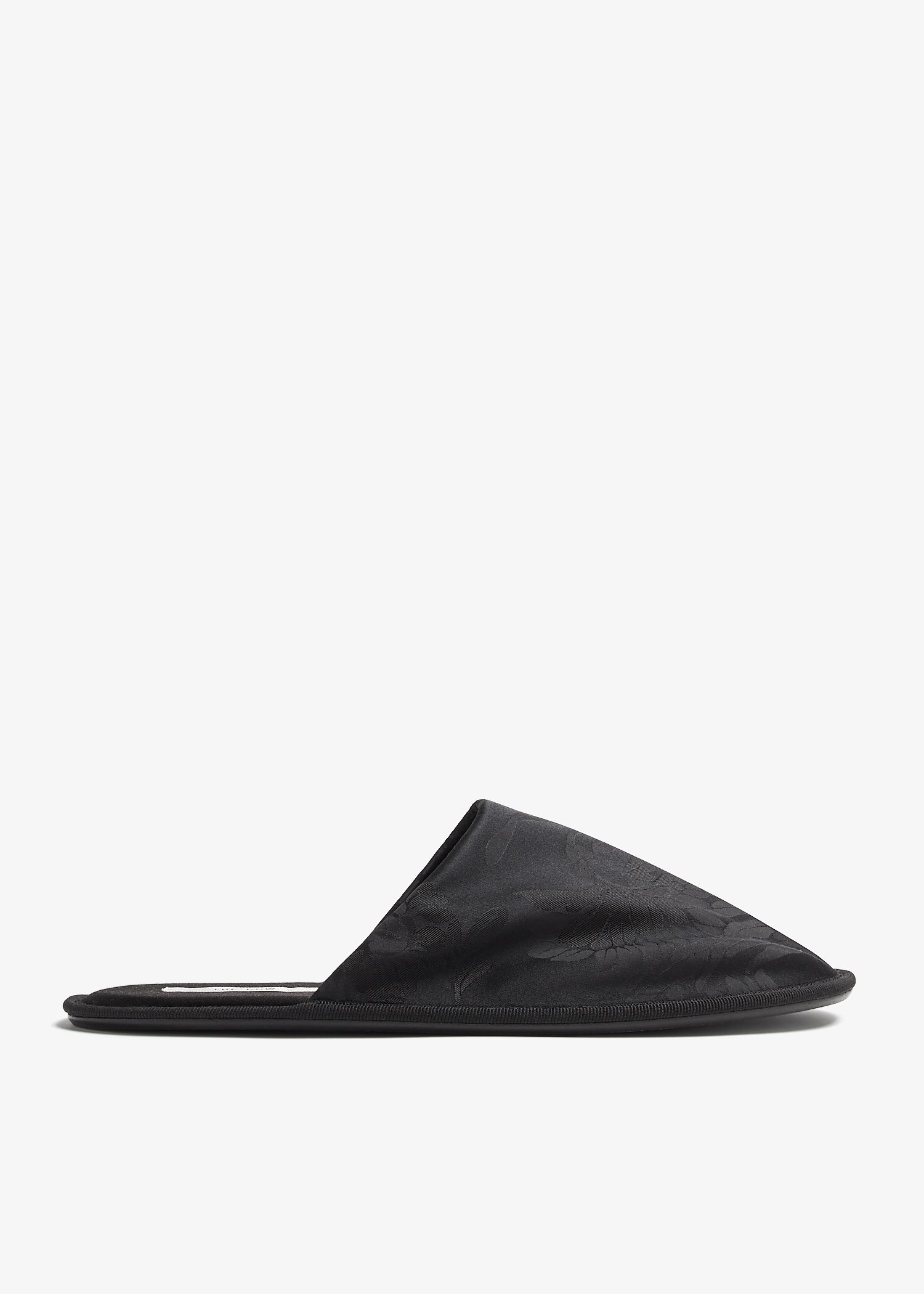 サンダル・ミュール The Row The Row Frances Open Toe Slippers (F1520 W3105 BLK) The Row Frances Open Toe Slippers F1520.W3105-BLK BLACK
