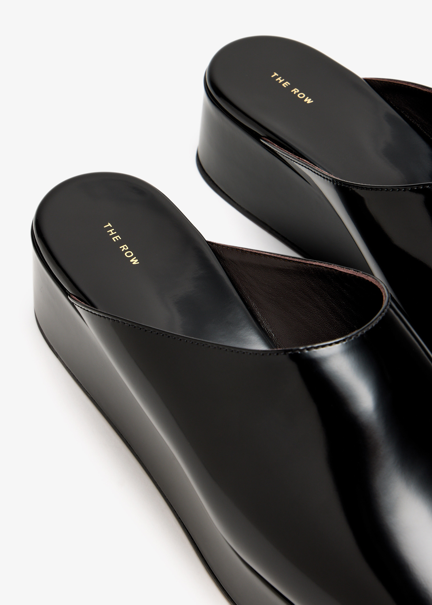 The Row Emi flatform sandals for Women - Black in Kuwait