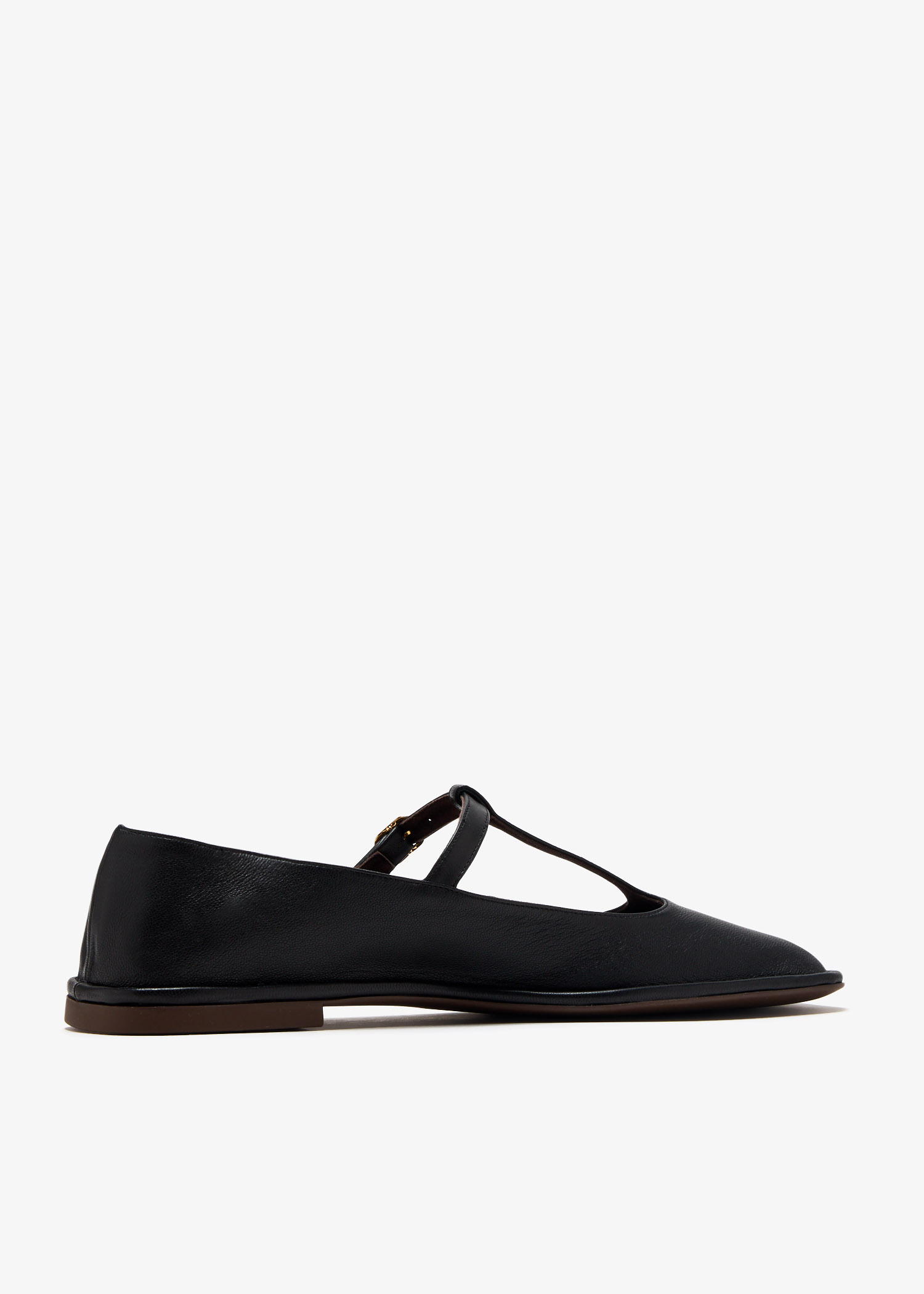 The Row Square T-Strap flats for Women - Black in UAE