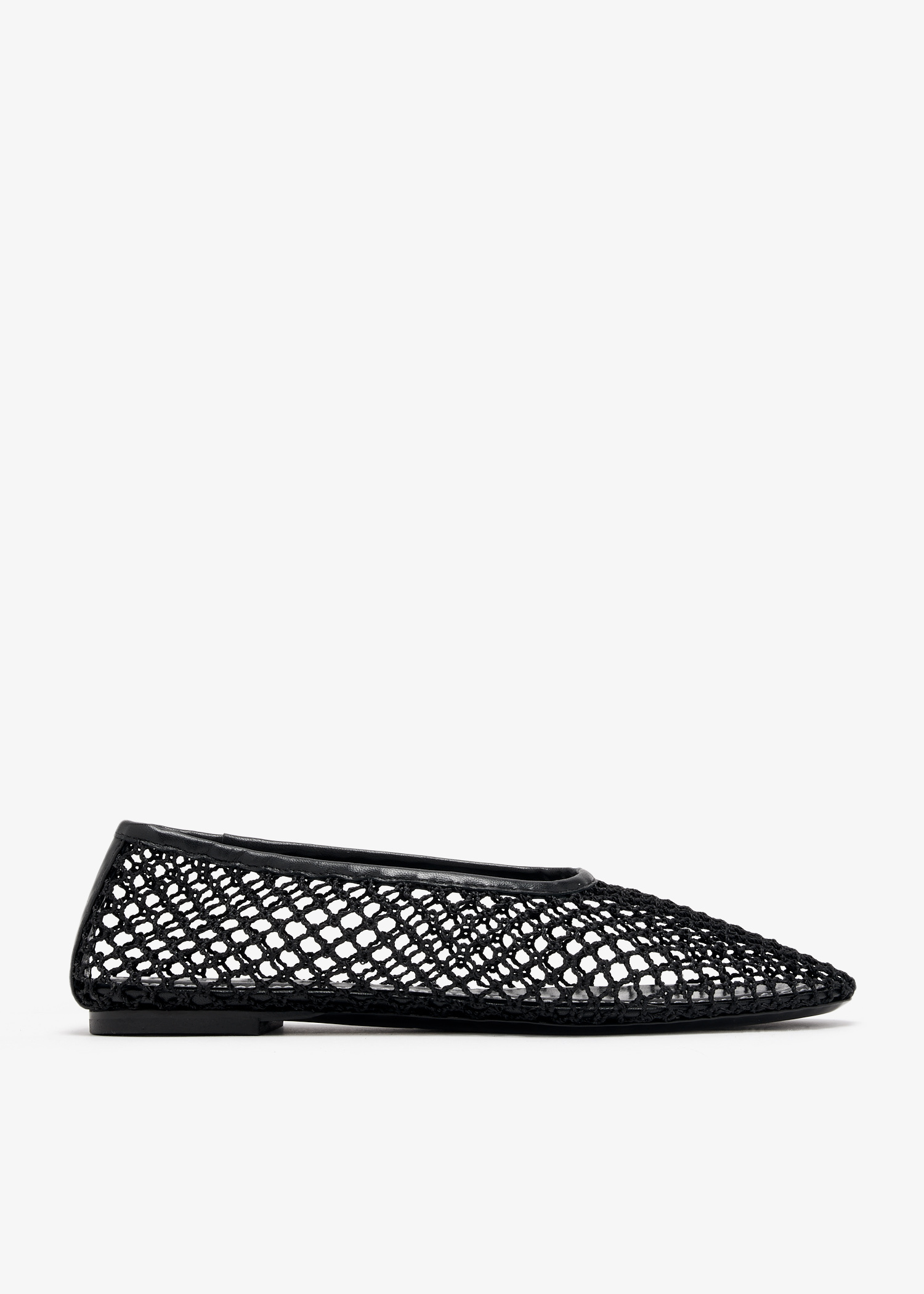【新品・未使用】STAUD FLUFF BALLET FLAT STAUD Alba Ballet Flat | Neutrals | FARFETCH