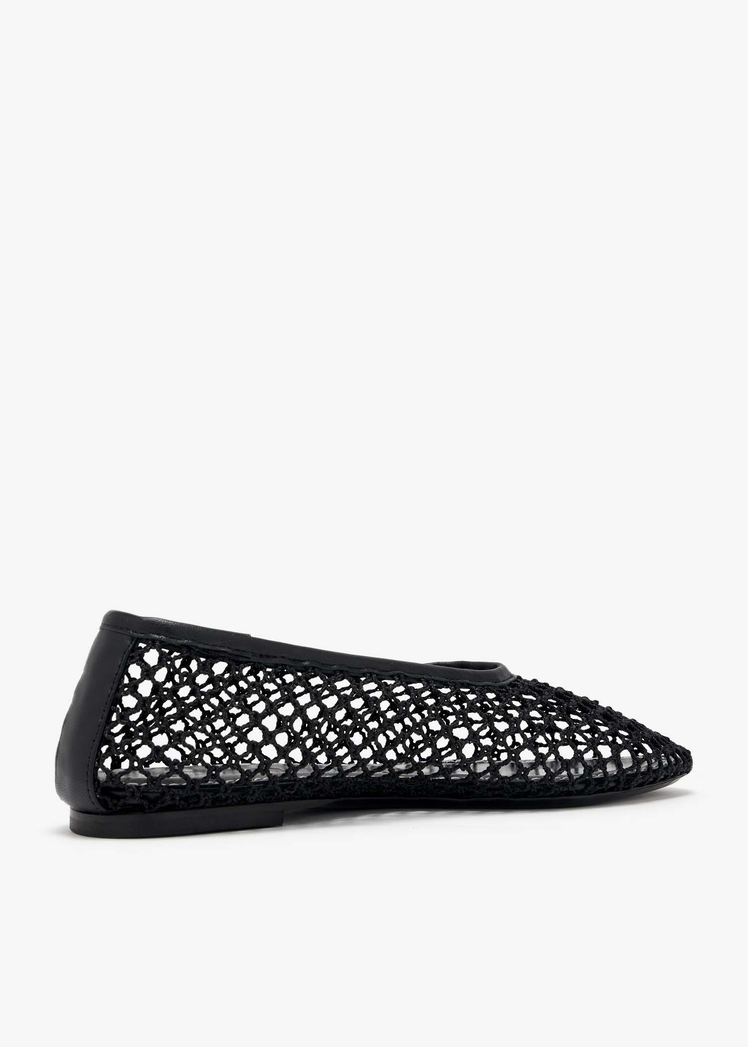 STAUD Alba ballet flats for Women - Black in UAE | Level Shoes