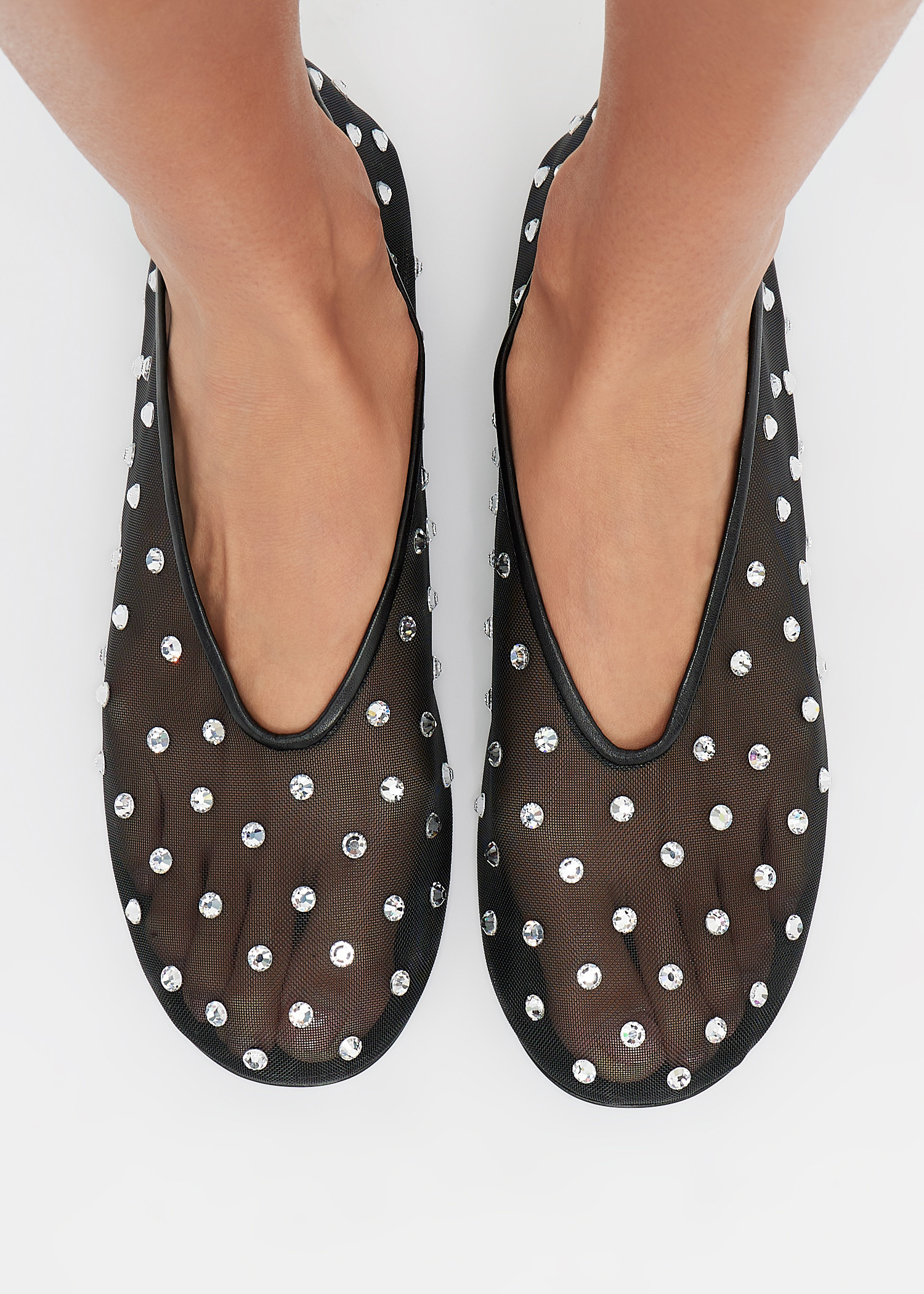 Khaite Marcy ballerina flats for Women - Black in UAE