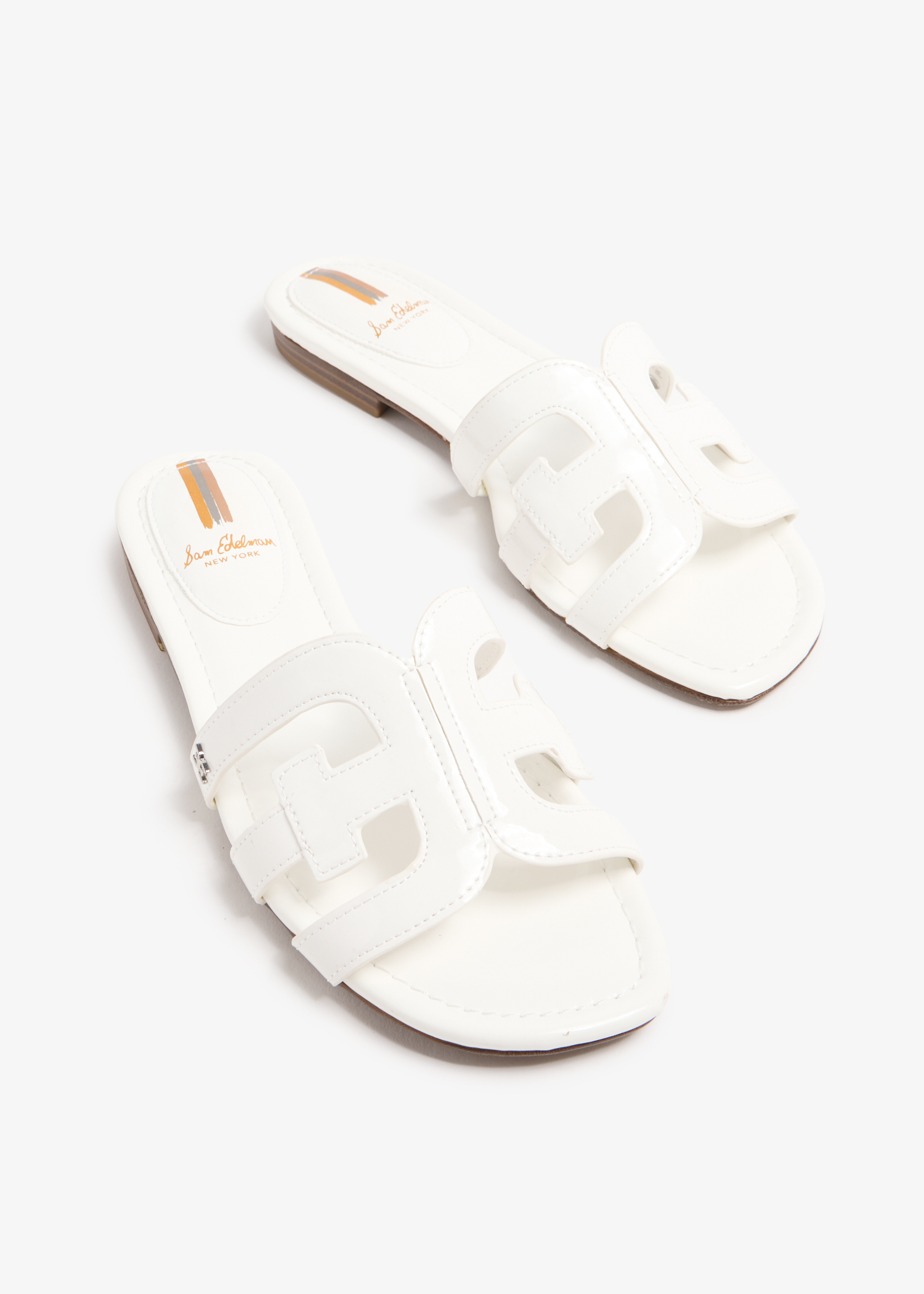 Sam Edelman Bay sandals for Women - White in UAE | Level Shoes