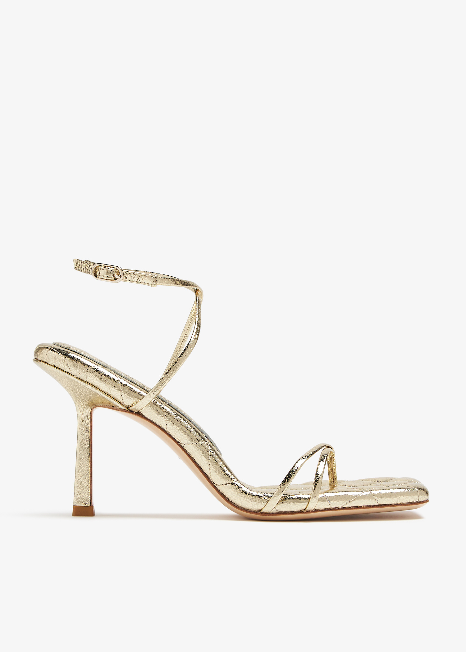 Studio Amelia Outlaw 90 sandals for Women - Gold in UAE