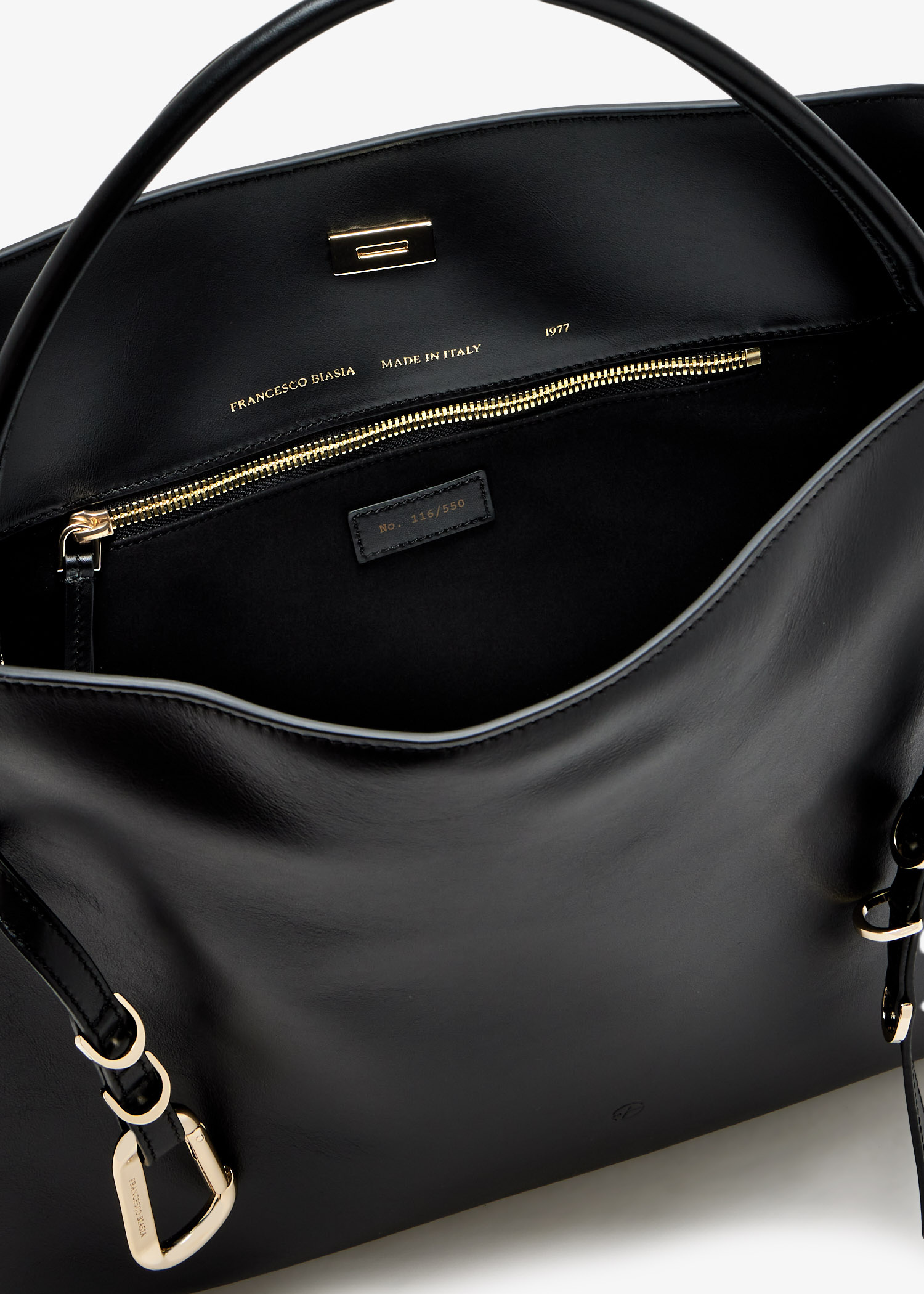 Francesco Biasia The Iconic Always-On bag for Women - Black in USA