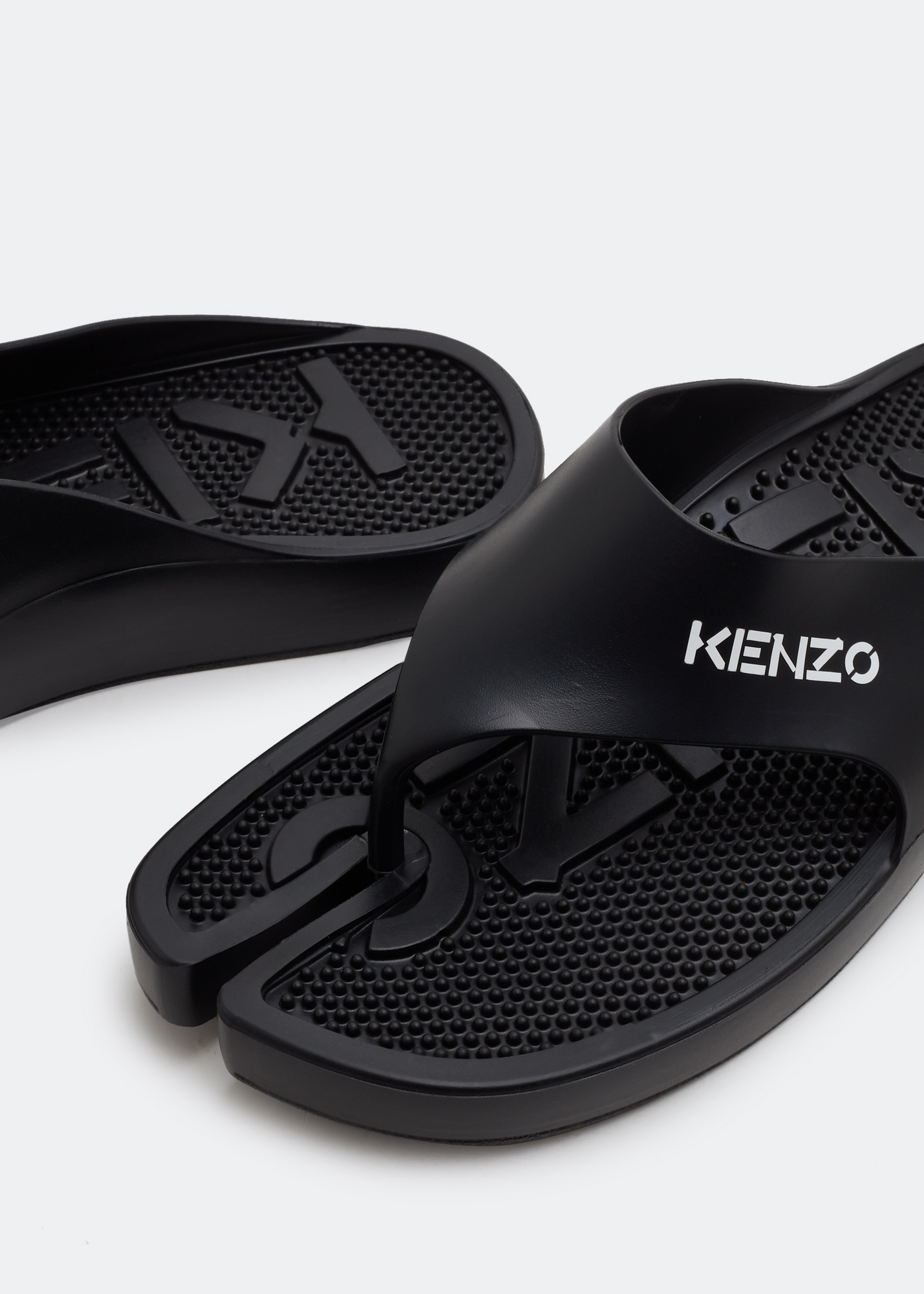 サンダル KENZO Men Sandals Black FD55MU090F51 99 KENZO(ケンゾー) KENZO-SPLASH SLIDES / BLACK | Detail