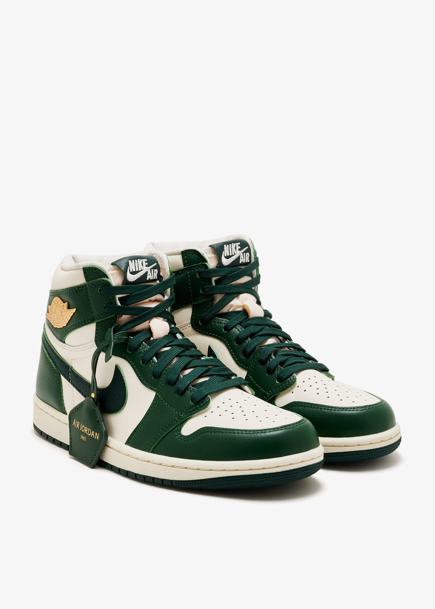 Nike Air Jordan 1 Retro High OG 'Pro Green' sneakers for Women