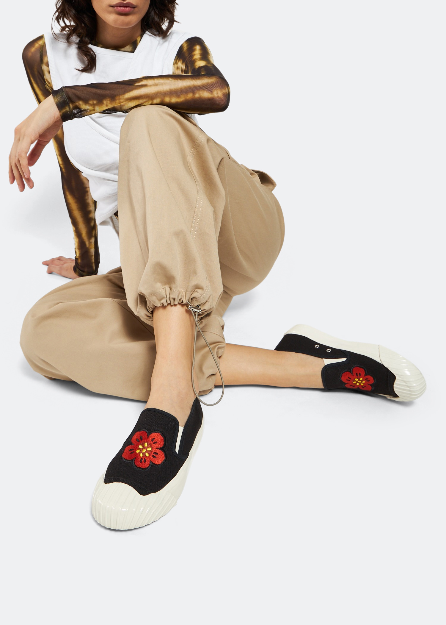Kenzo Kenzoschool slip-on sneakers for Women - Black in UAE