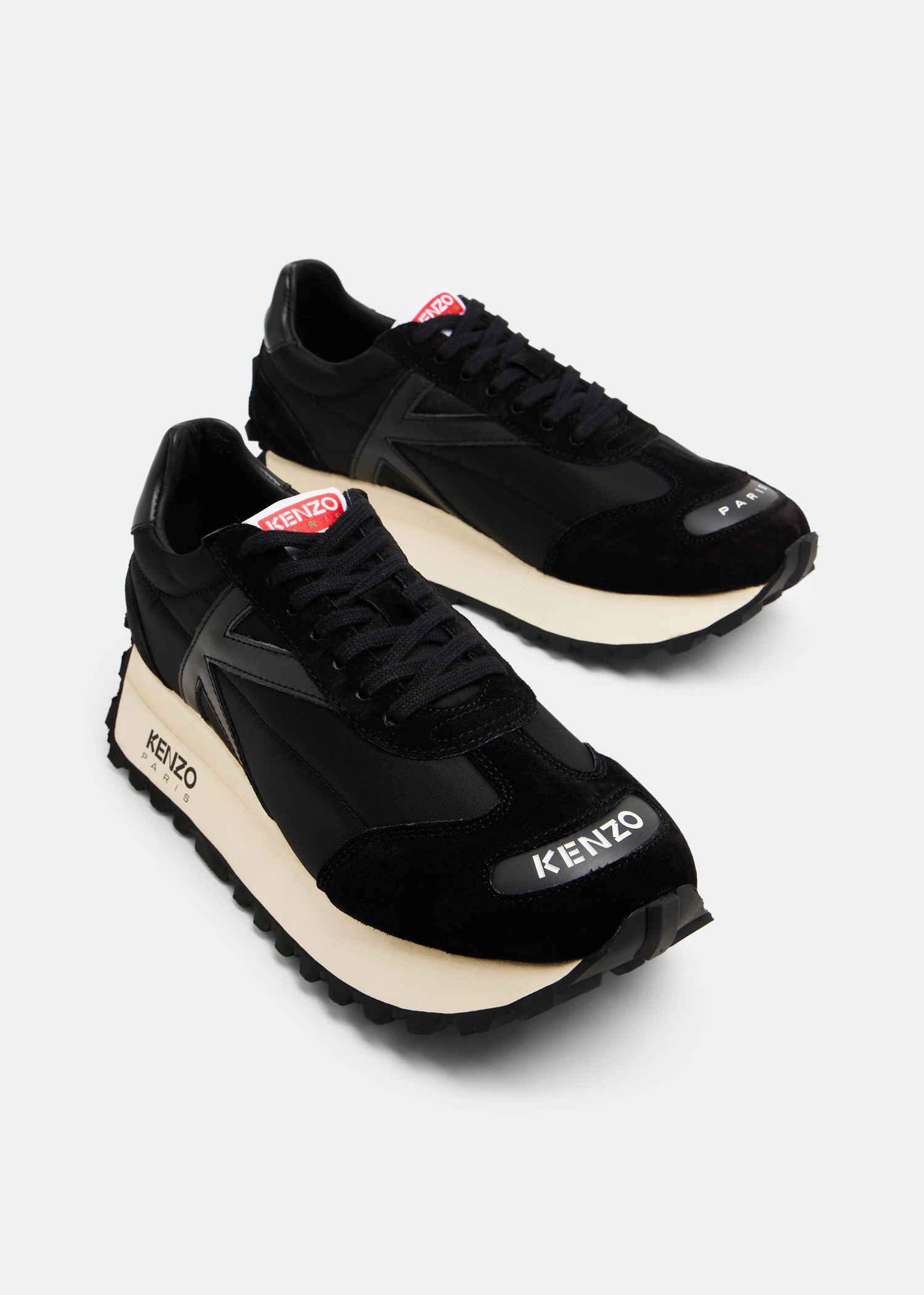 Kenzo Kenzosmile Run sneakers for Men - Black in KSA | Level Shoes