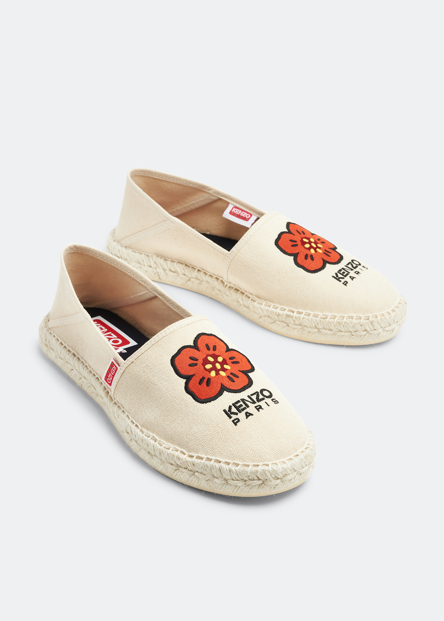 Kenzo Boke Flower espadrilles for Women - White in USA | Level Shoes