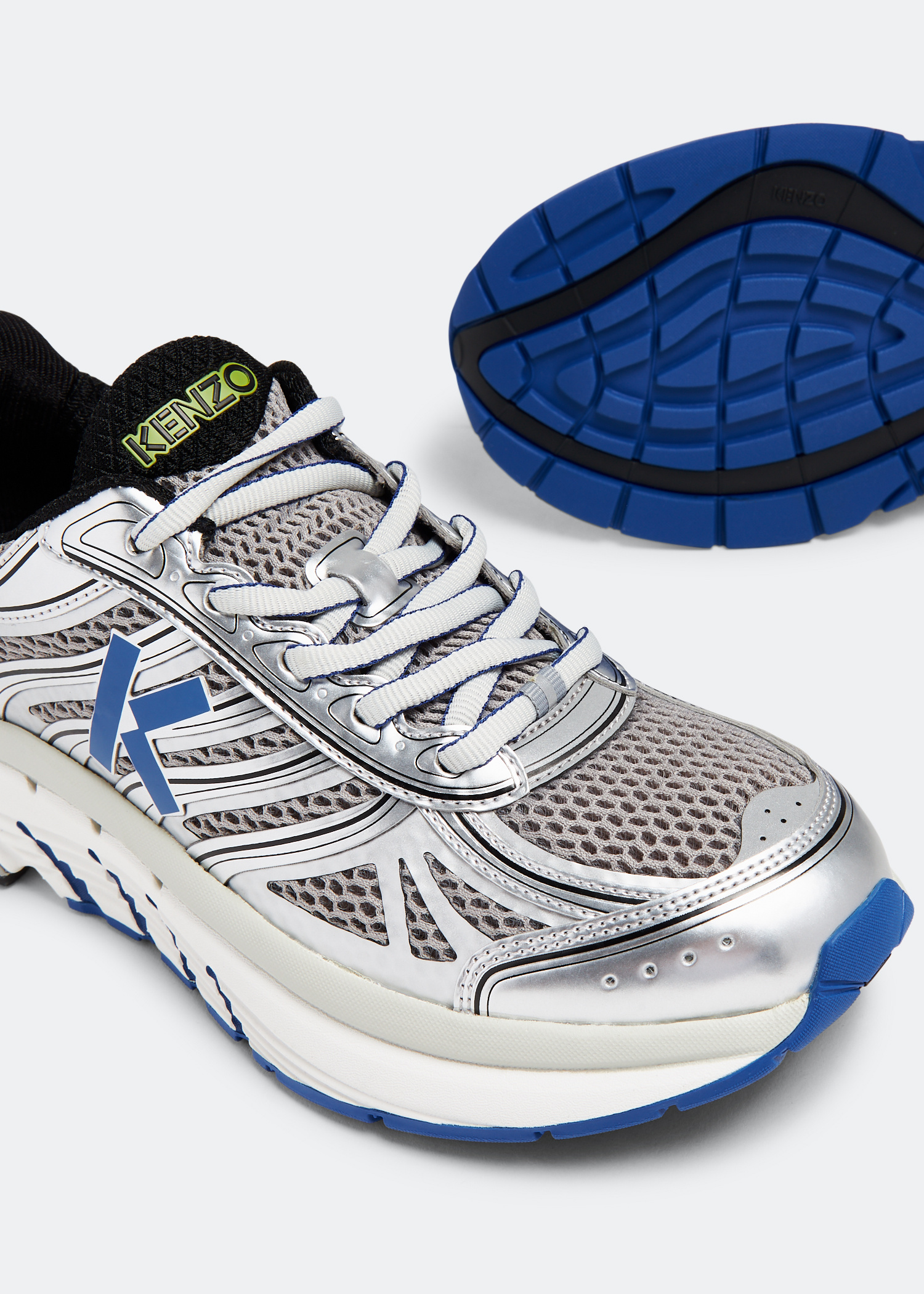 Kenzo KENZO-PACE sneakers for Men - Silver in Oman | Level Shoes