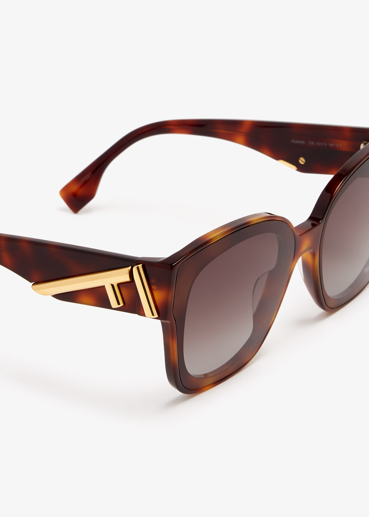 FENDI Fendi First square sunglasses for Women - Brown in KSA