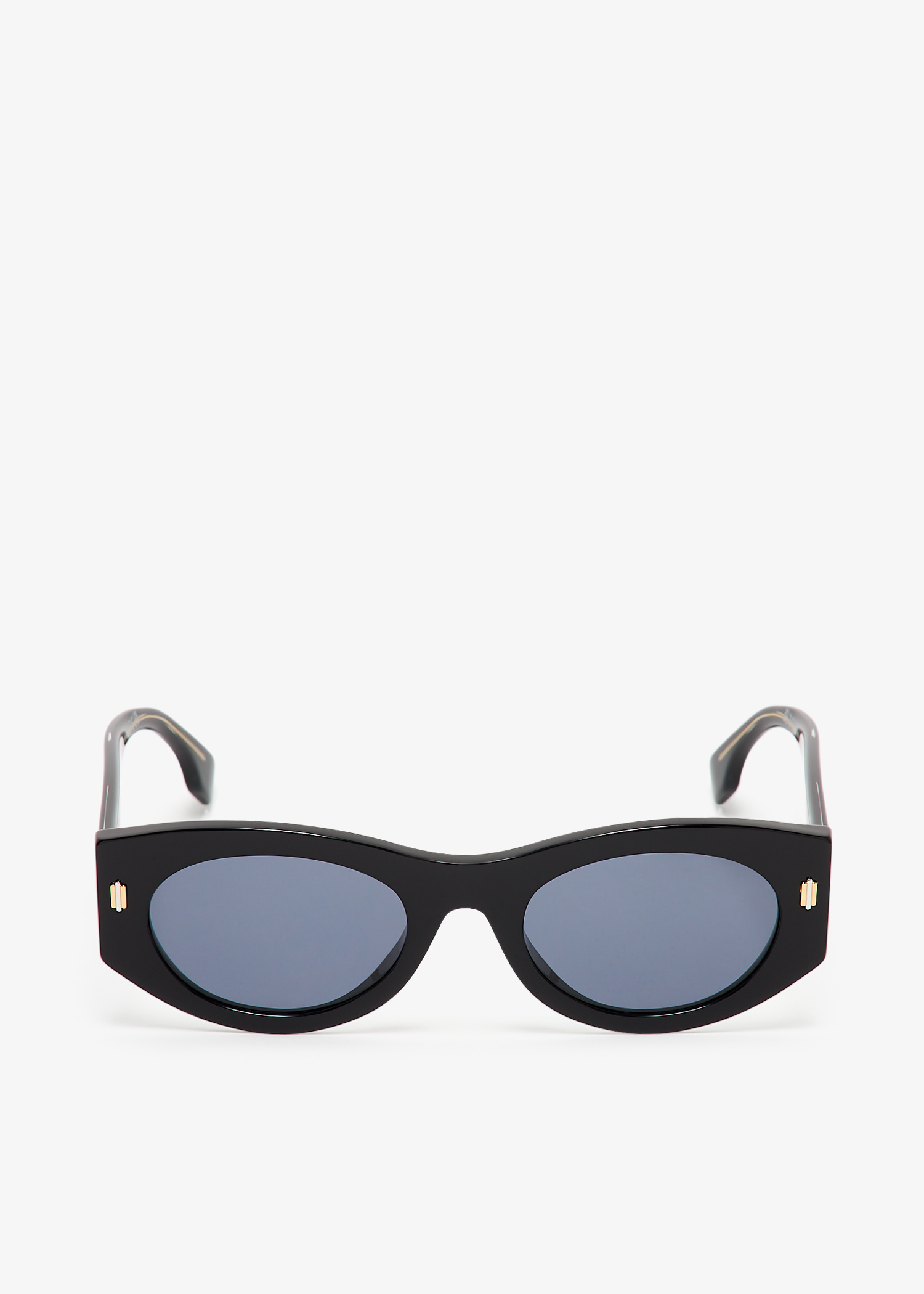 FENDI Fendi Roma oval sunglasses for Women - Black in USA 