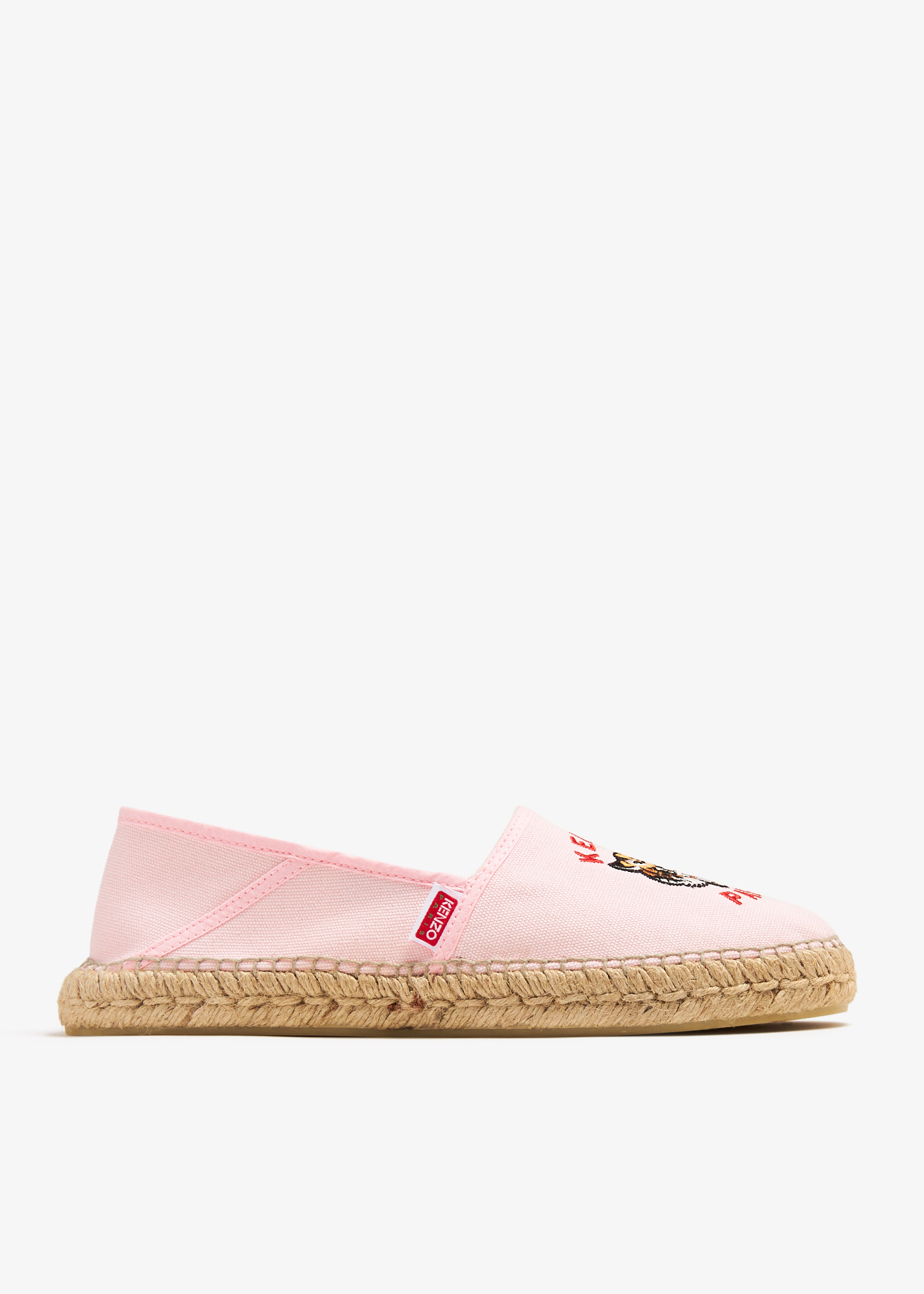 Kenzo Lucky Tiger espadrilles for Women - Pink in USA | Level Shoes